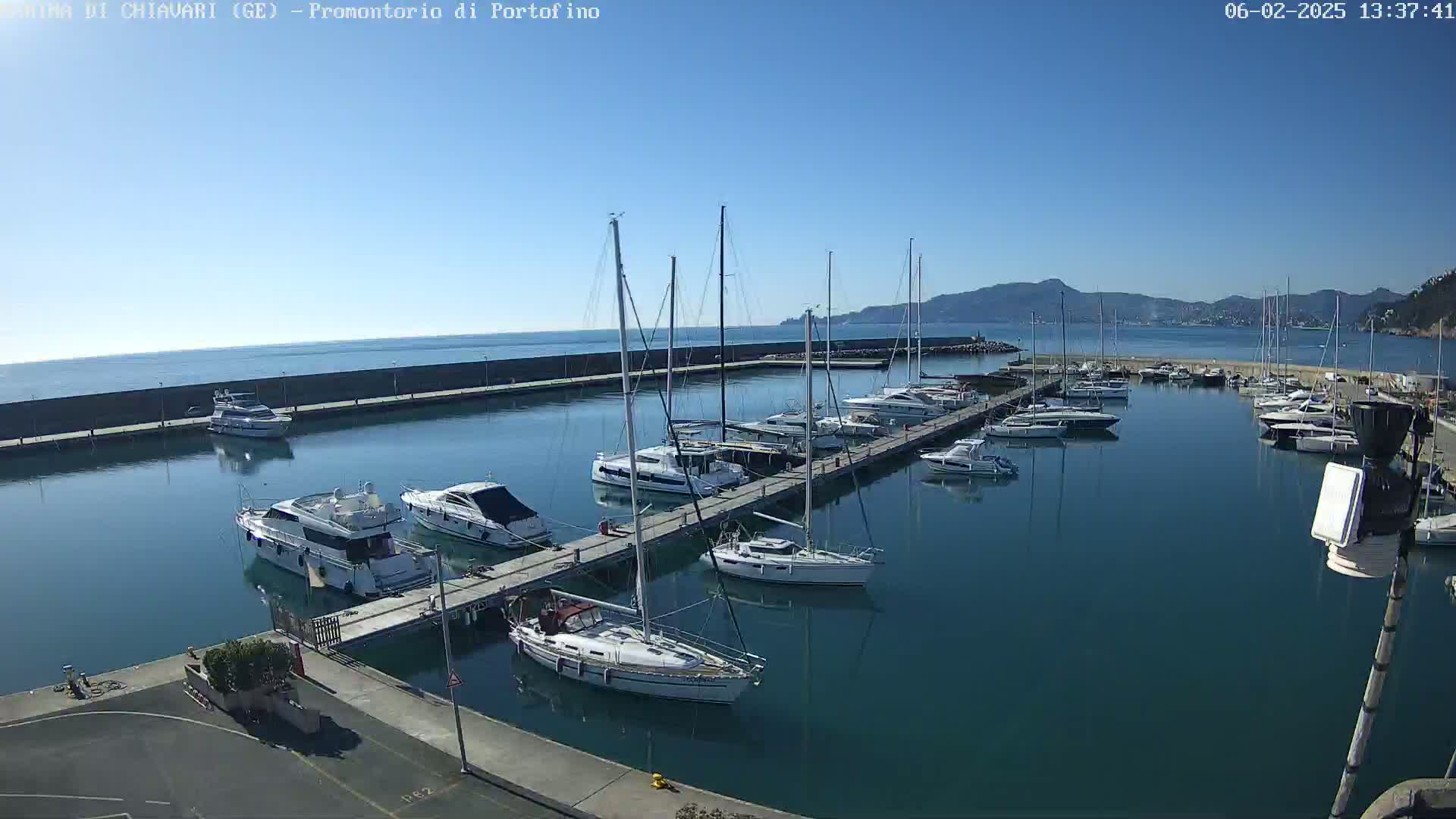 Marina Chiavari , Tigullio Gulf Live Cam - Chiavari, Liguria, Italy