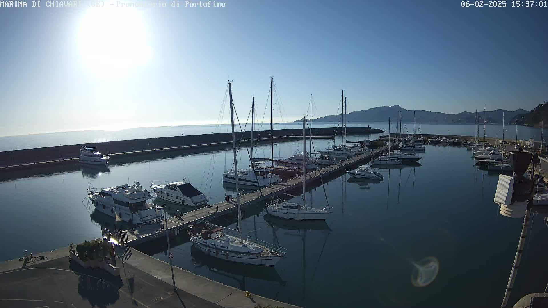 Marina Chiavari , Tigullio Gulf Live Cam - Chiavari, Liguria, Italy