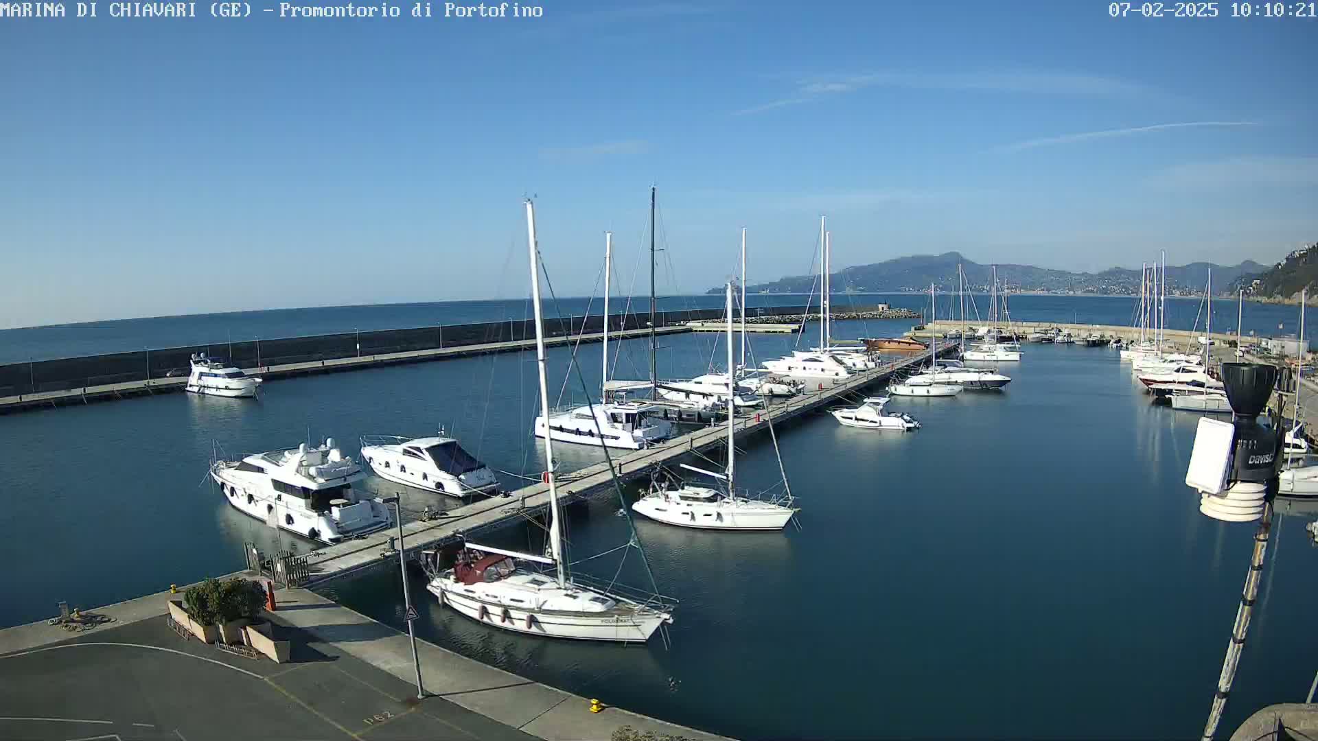 Marina Chiavari , Tigullio Gulf Live Cam - Chiavari, Liguria, Italy