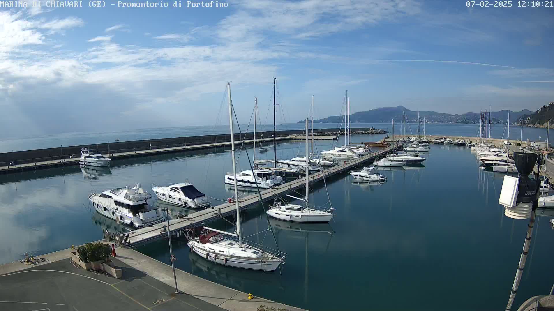 Marina Chiavari , Tigullio Gulf Live Cam - Chiavari, Liguria, Italy