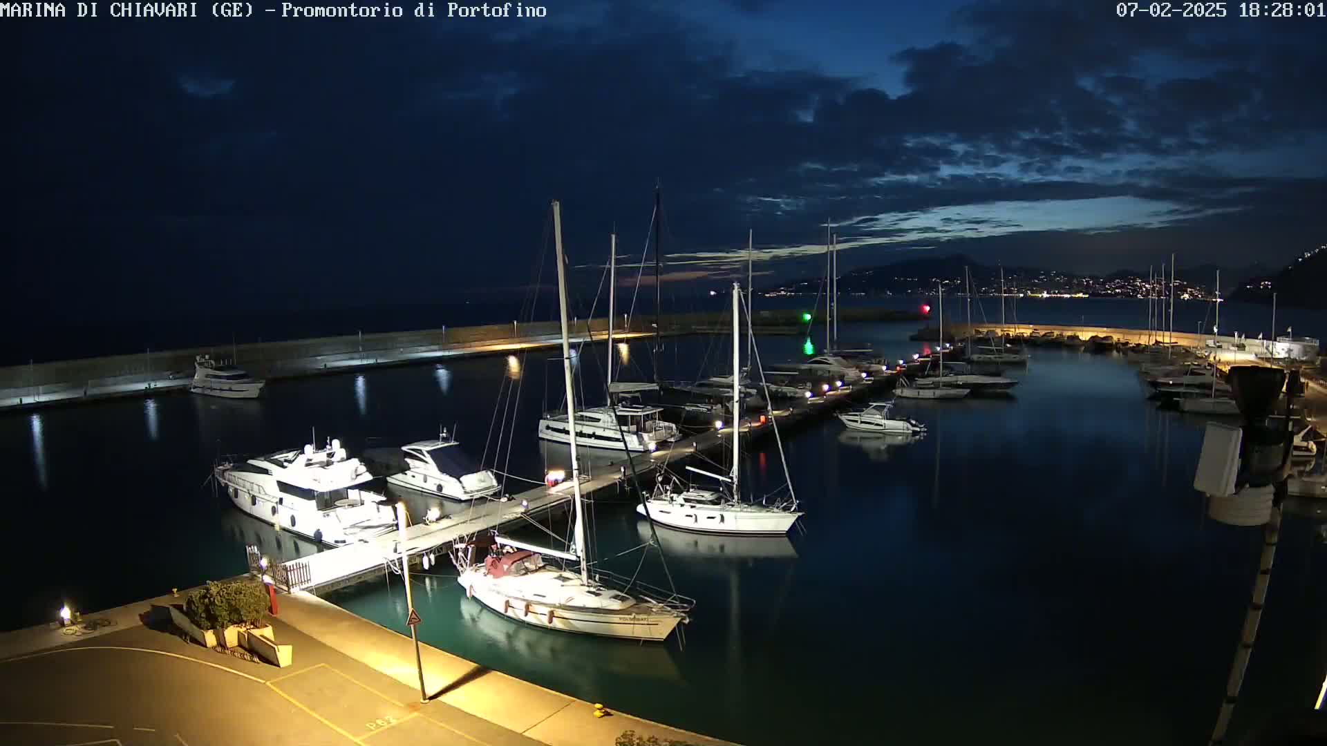 Marina Chiavari , Tigullio Gulf Live Cam - Chiavari, Liguria, Italy