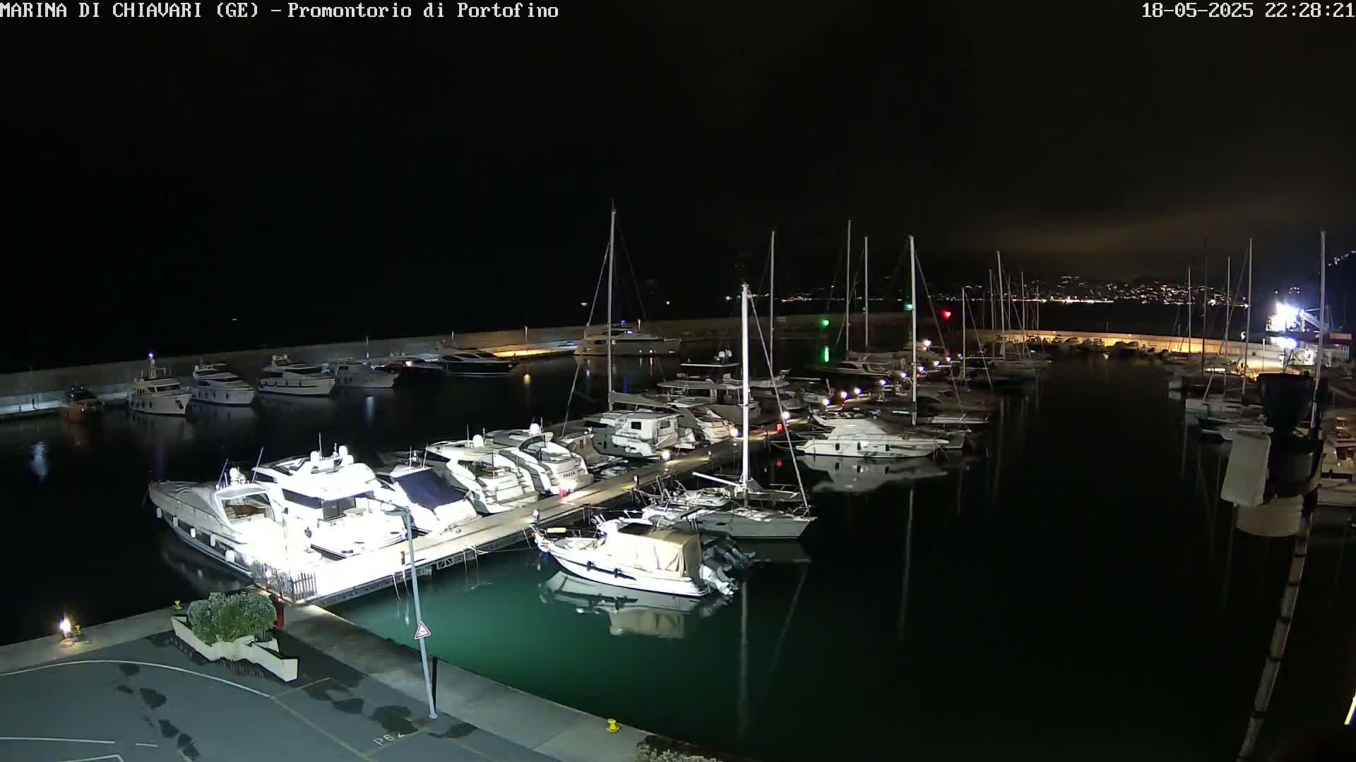 Marina Chiavari , Tigullio Gulf Live Cam - Chiavari, Liguria, Italy