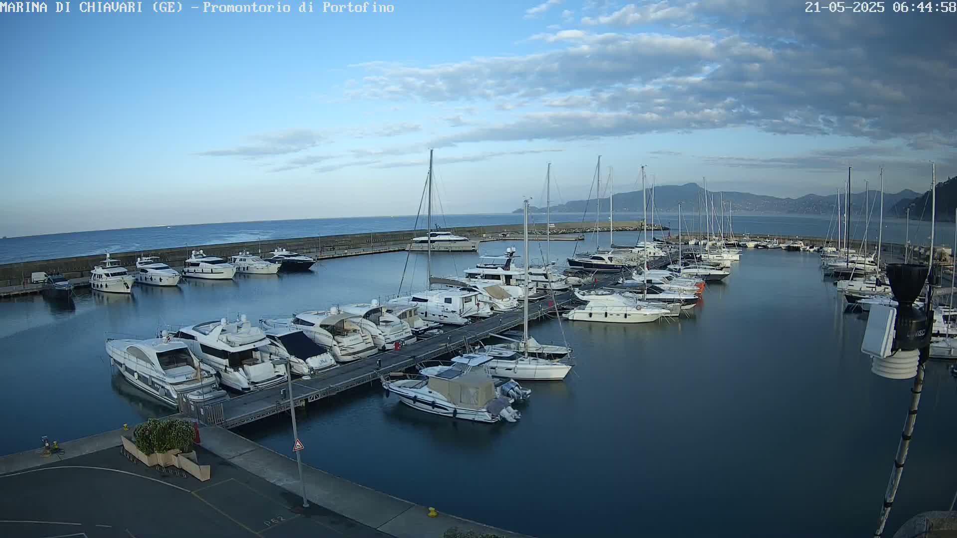 Marina Chiavari , Tigullio Gulf Live Cam - Chiavari, Liguria, Italy
