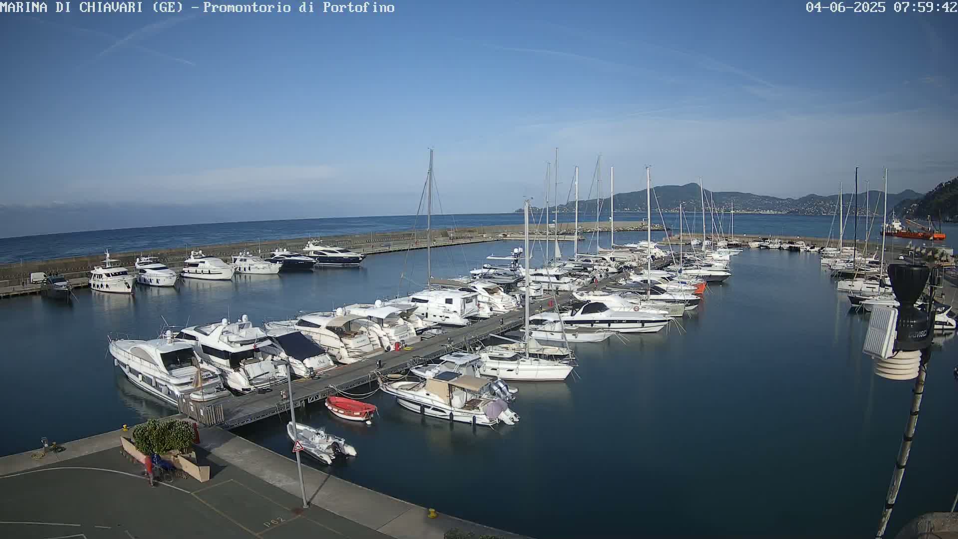 Marina Chiavari , Tigullio Gulf Live Cam - Chiavari, Liguria, Italy