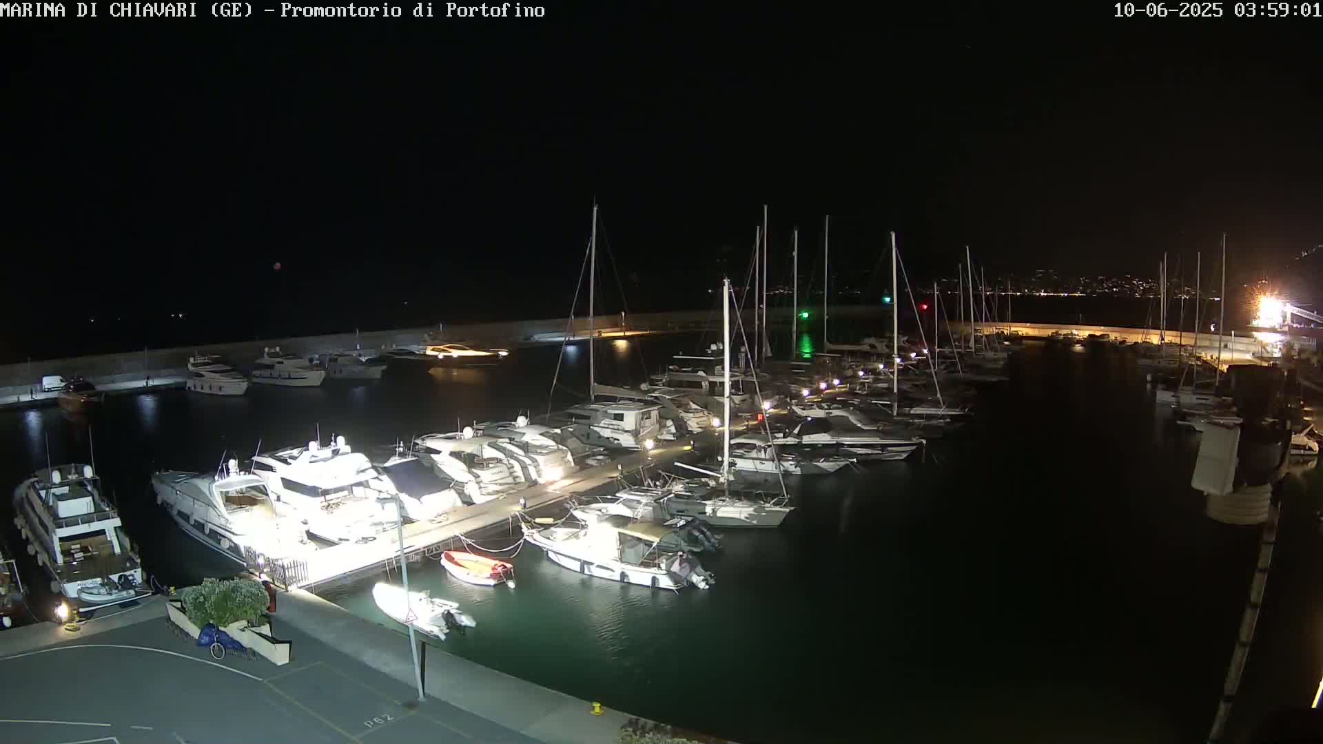 Marina Chiavari , Tigullio Gulf Live Cam - Chiavari, Liguria, Italy