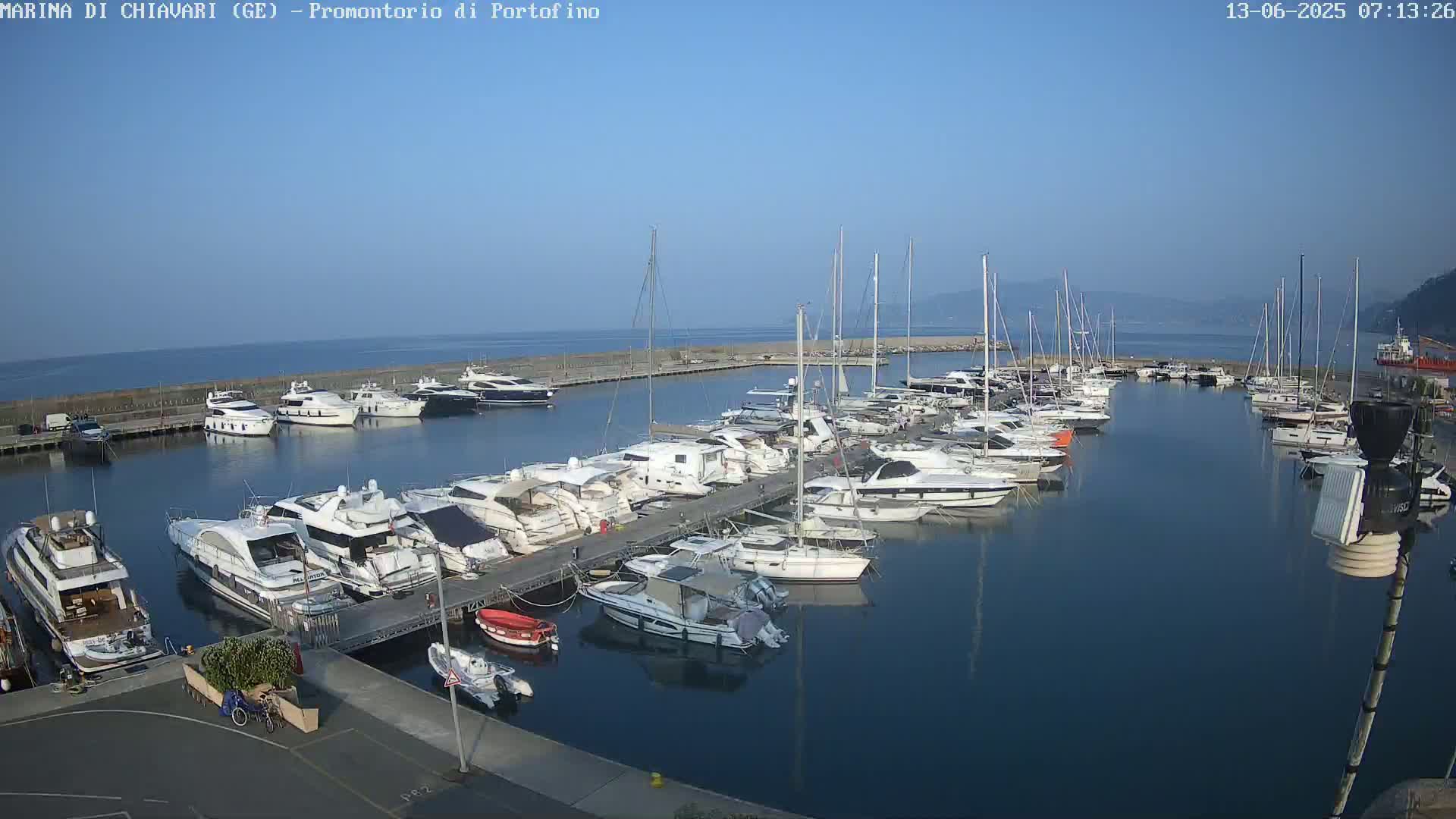Marina Chiavari , Tigullio Gulf Live Cam - Chiavari, Liguria, Italy