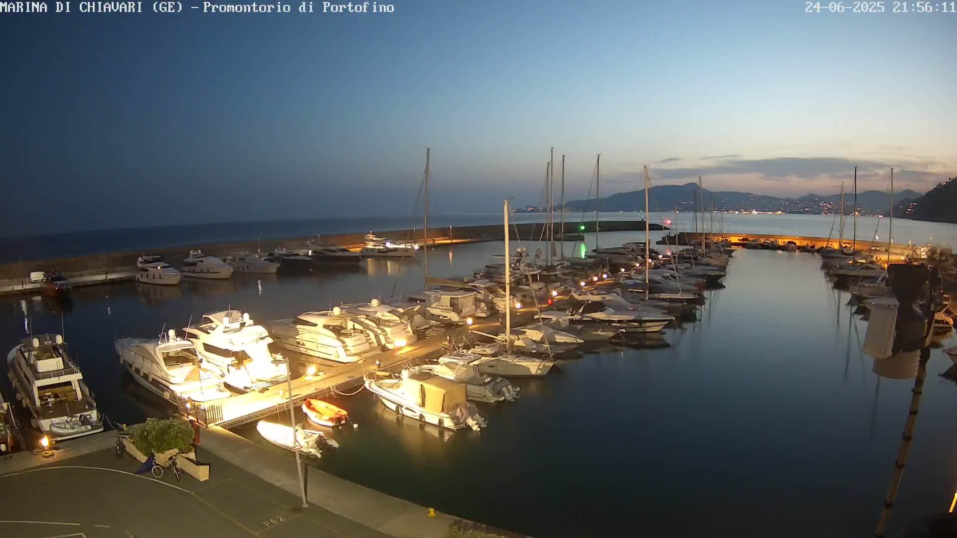 Marina Chiavari , Tigullio Gulf Live Cam - Chiavari, Liguria, Italy