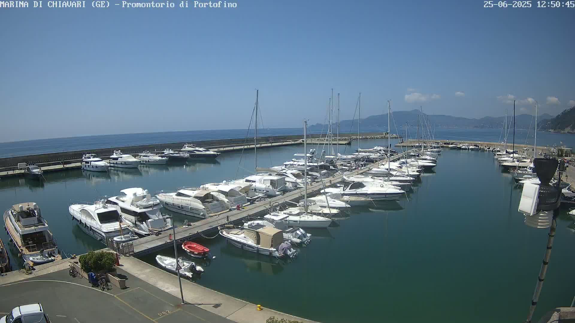 Marina Chiavari , Tigullio Gulf Live Cam - Chiavari, Liguria, Italy