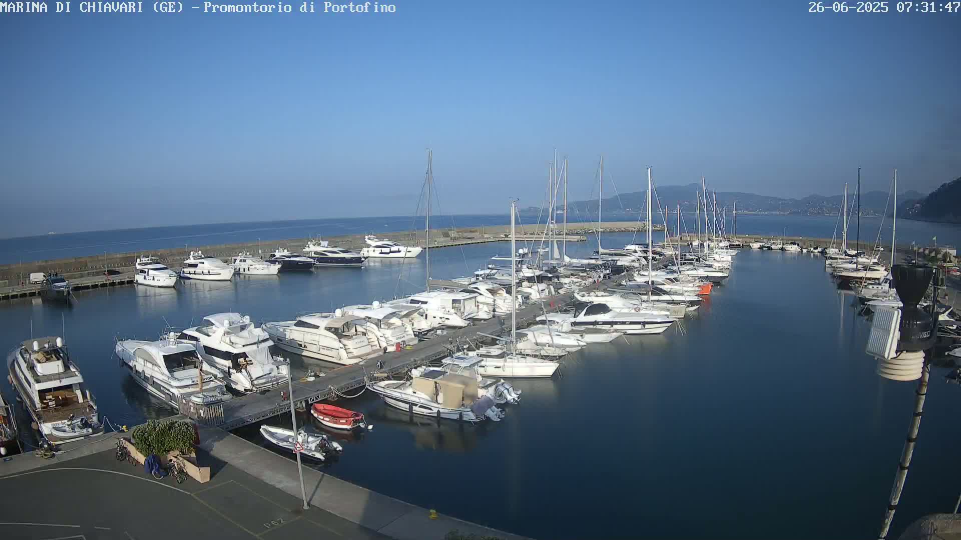 Marina Chiavari , Tigullio Gulf Live Cam - Chiavari, Liguria, Italy