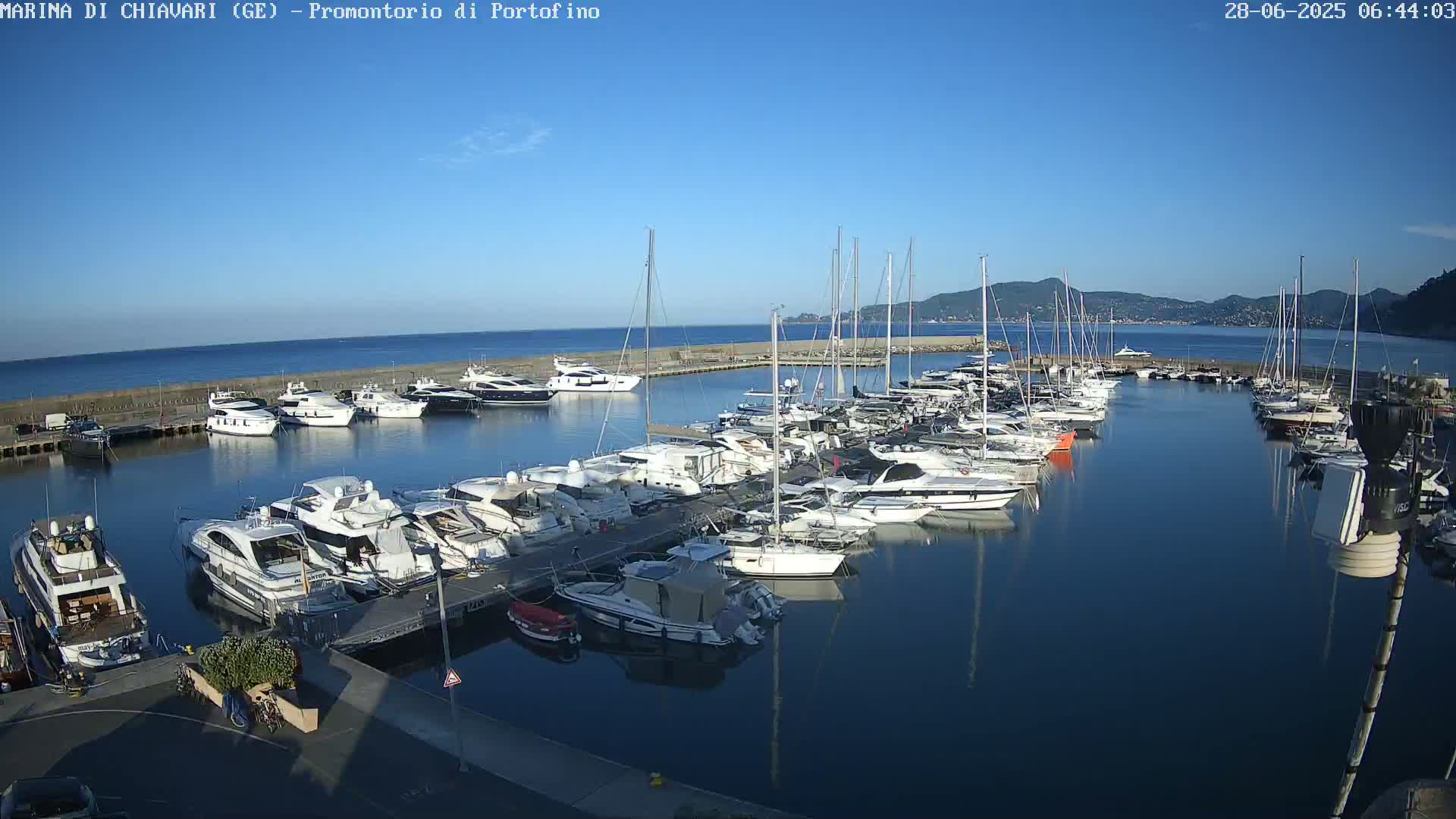 Marina Chiavari , Tigullio Gulf Live Cam - Chiavari, Liguria, Italy