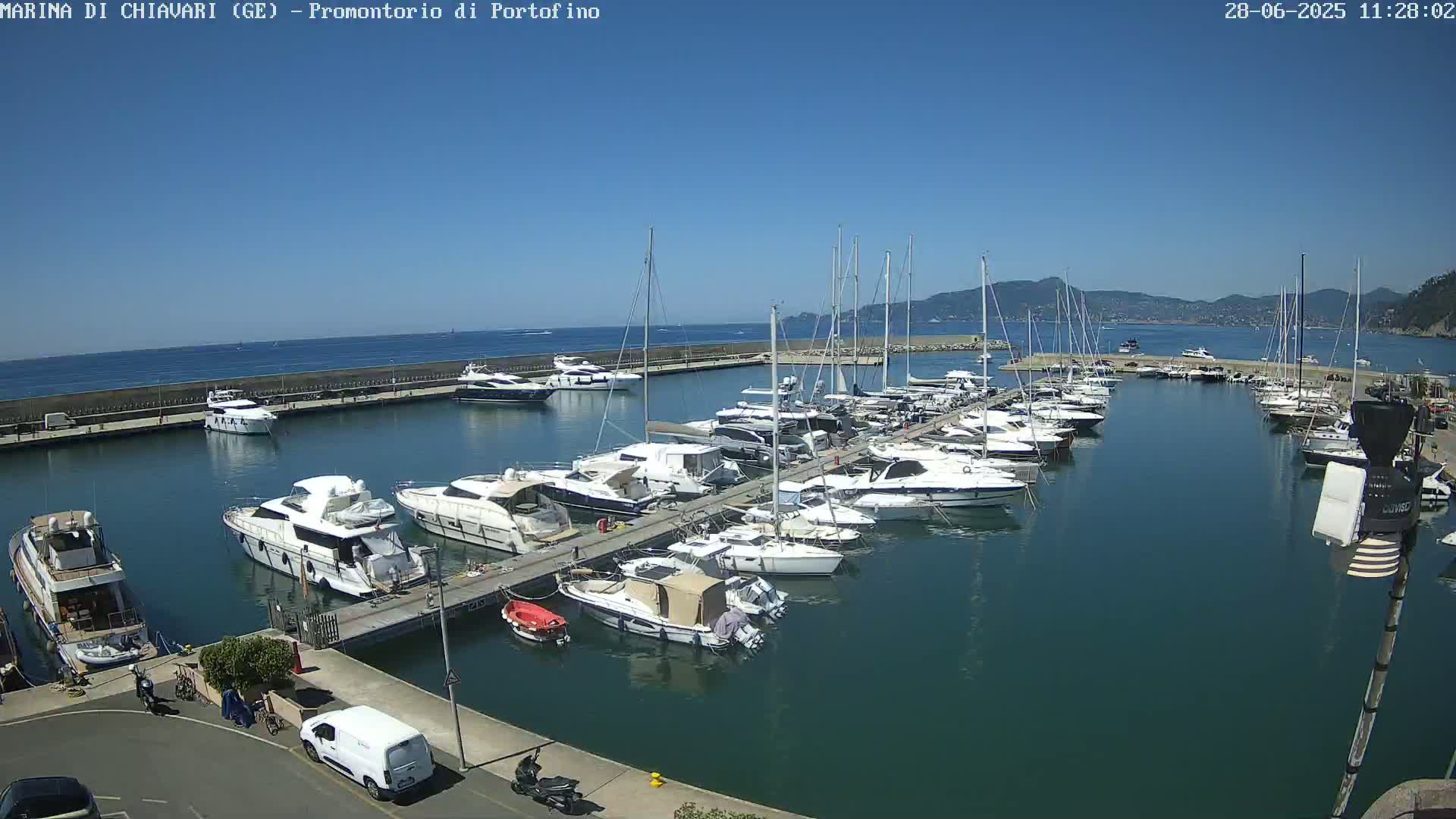 Marina Chiavari , Tigullio Gulf Live Cam - Chiavari, Liguria, Italy
