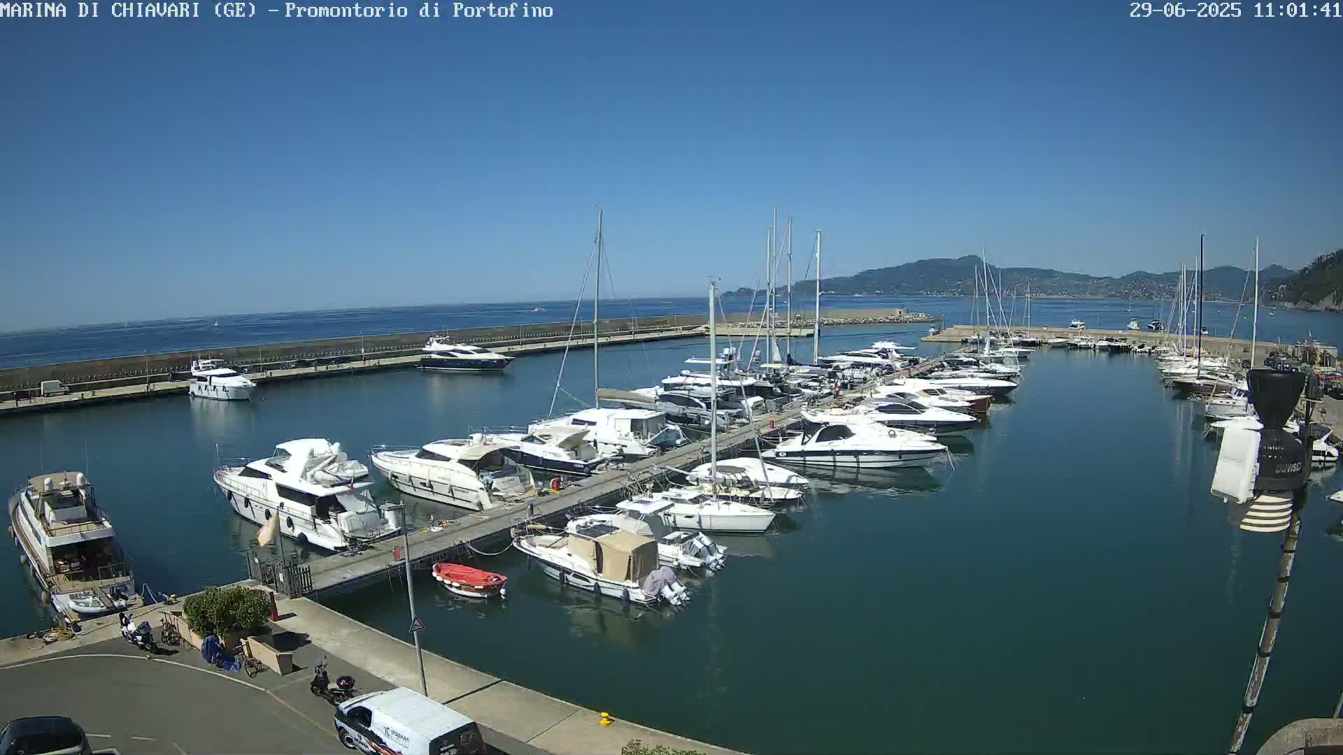 Marina Chiavari , Tigullio Gulf Live Cam - Chiavari, Liguria, Italy