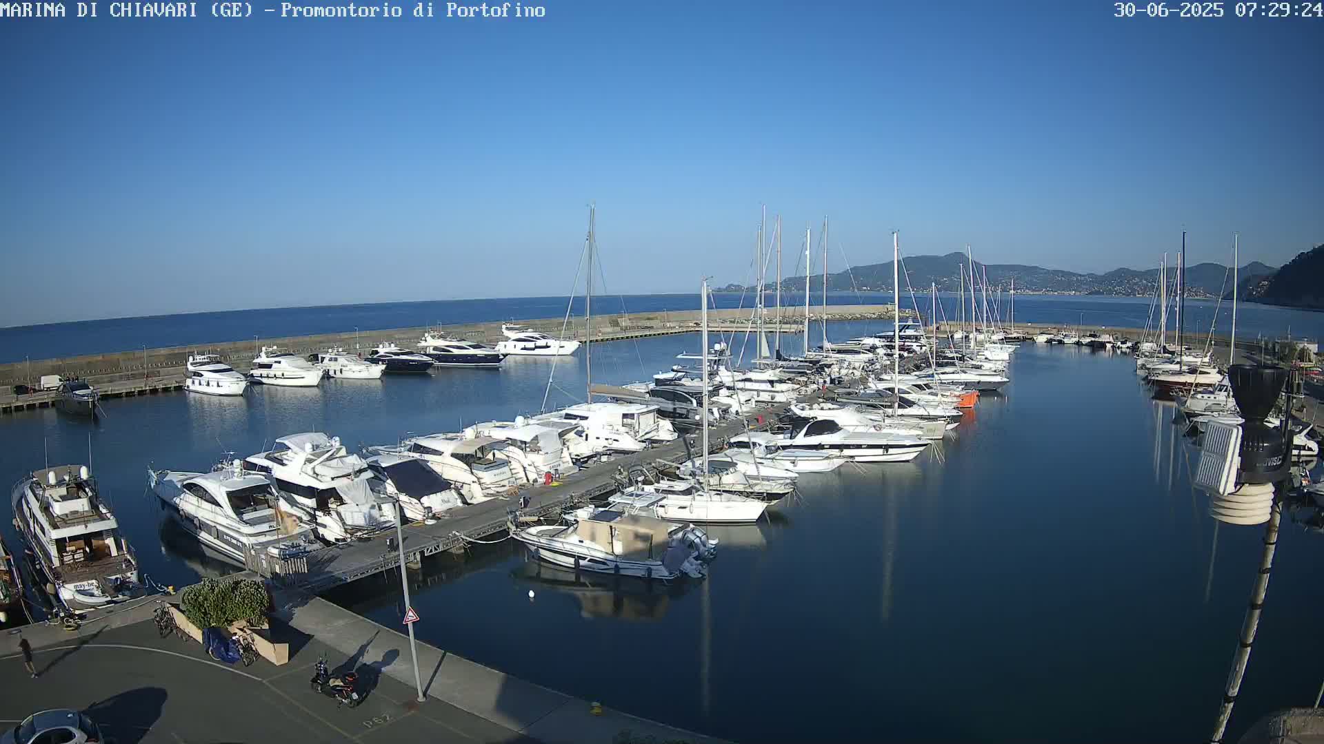 Marina Chiavari , Tigullio Gulf Live Cam - Chiavari, Liguria, Italy