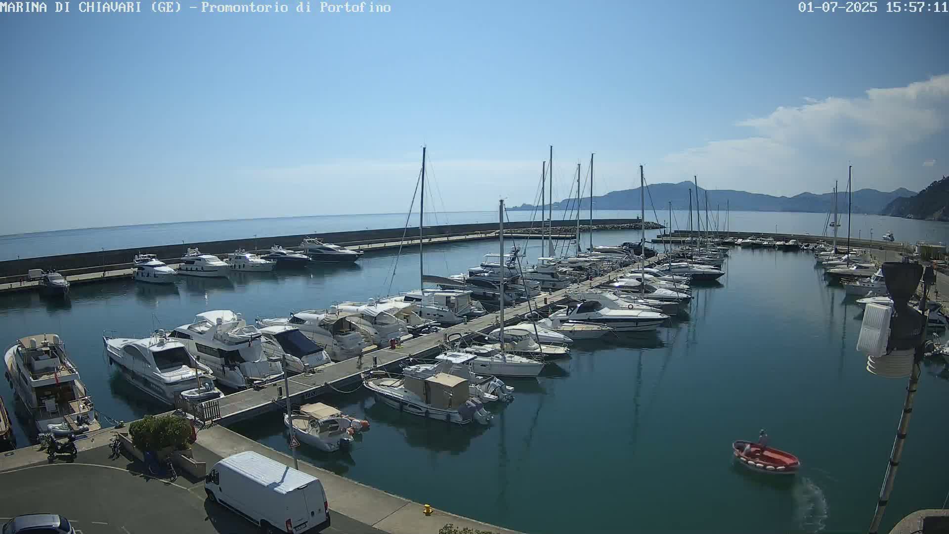 Marina Chiavari , Tigullio Gulf Live Cam - Chiavari, Liguria, Italy
