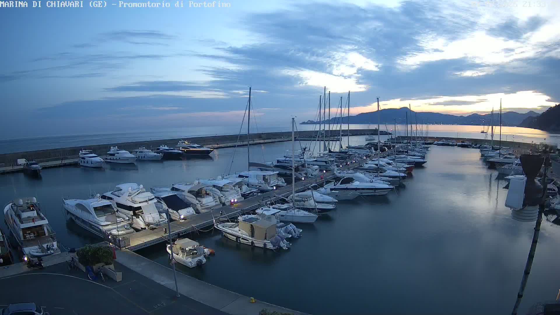Marina Chiavari , Tigullio Gulf Live Cam - Chiavari, Liguria, Italy