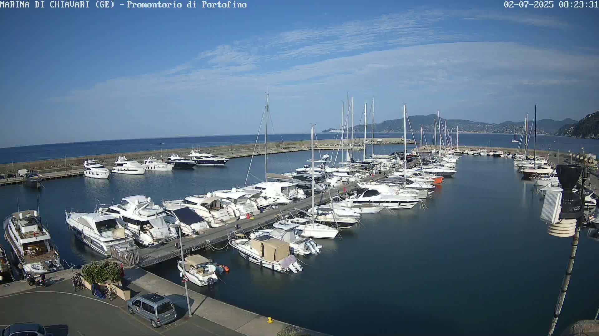 Marina Chiavari , Tigullio Gulf Live Cam - Chiavari, Liguria, Italy