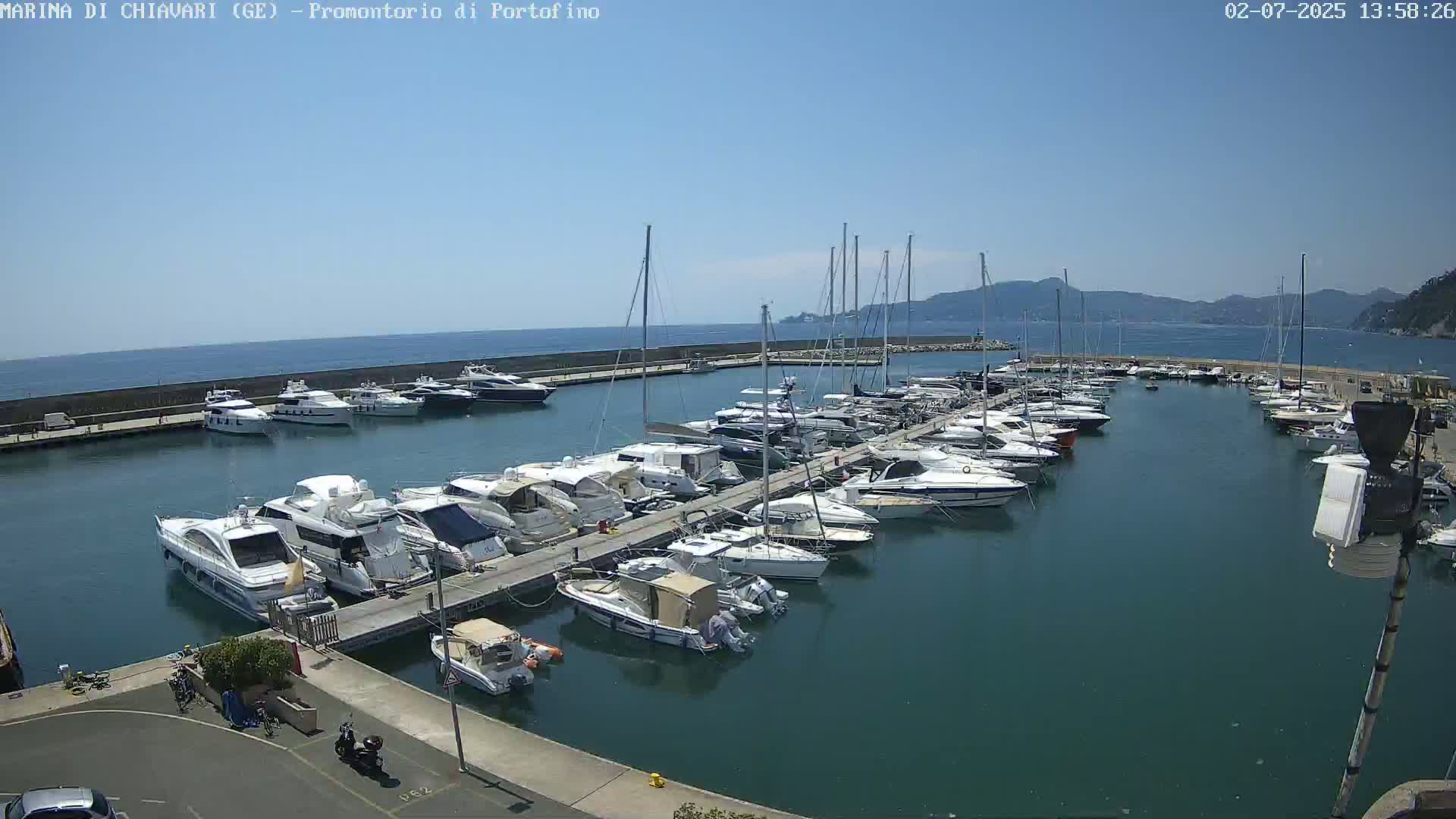 Marina Chiavari , Tigullio Gulf Live Cam - Chiavari, Liguria, Italy