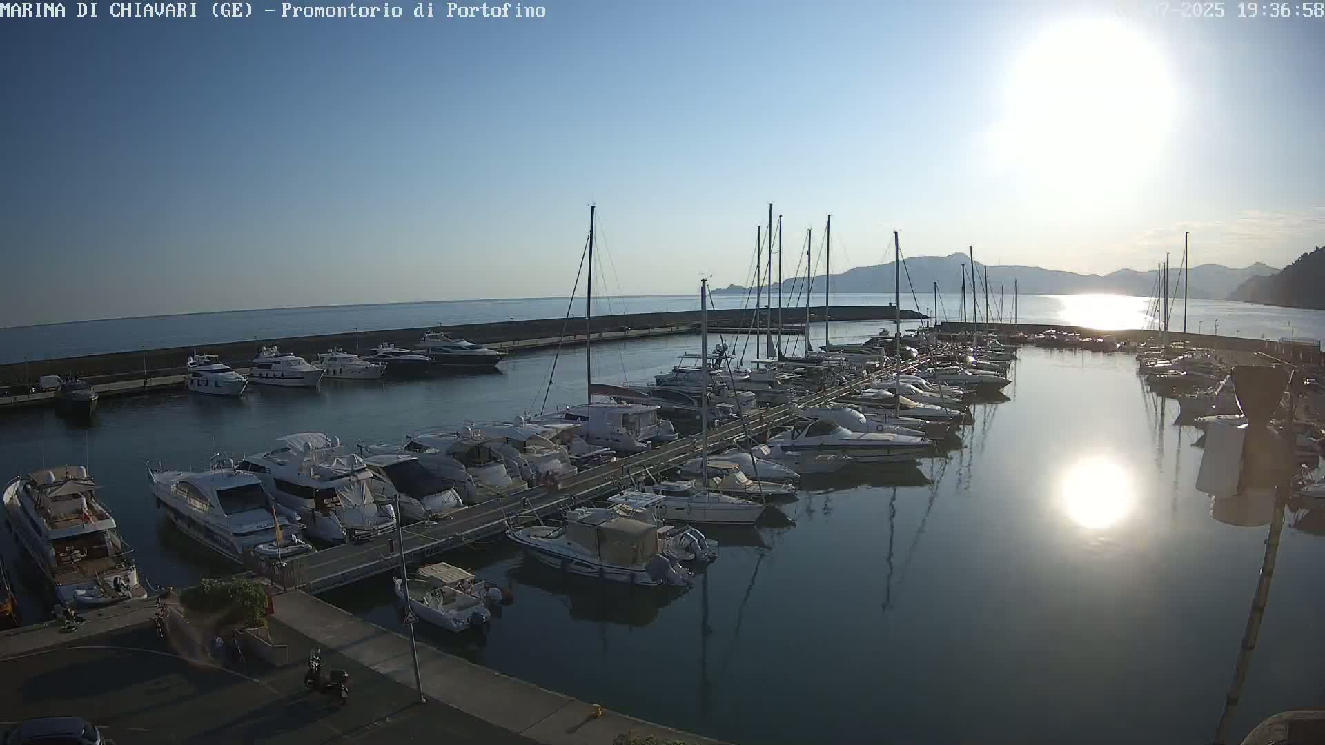 Marina Chiavari , Tigullio Gulf Live Cam - Chiavari, Liguria, Italy
