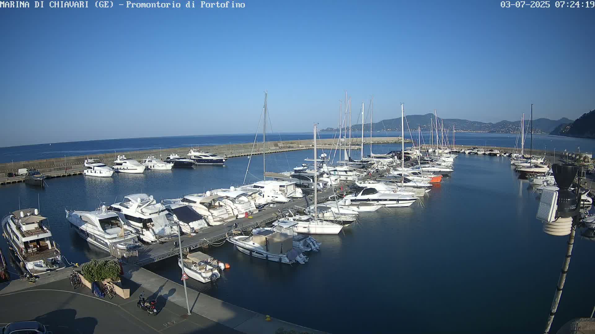 Marina Chiavari , Tigullio Gulf Live Cam - Chiavari, Liguria, Italy