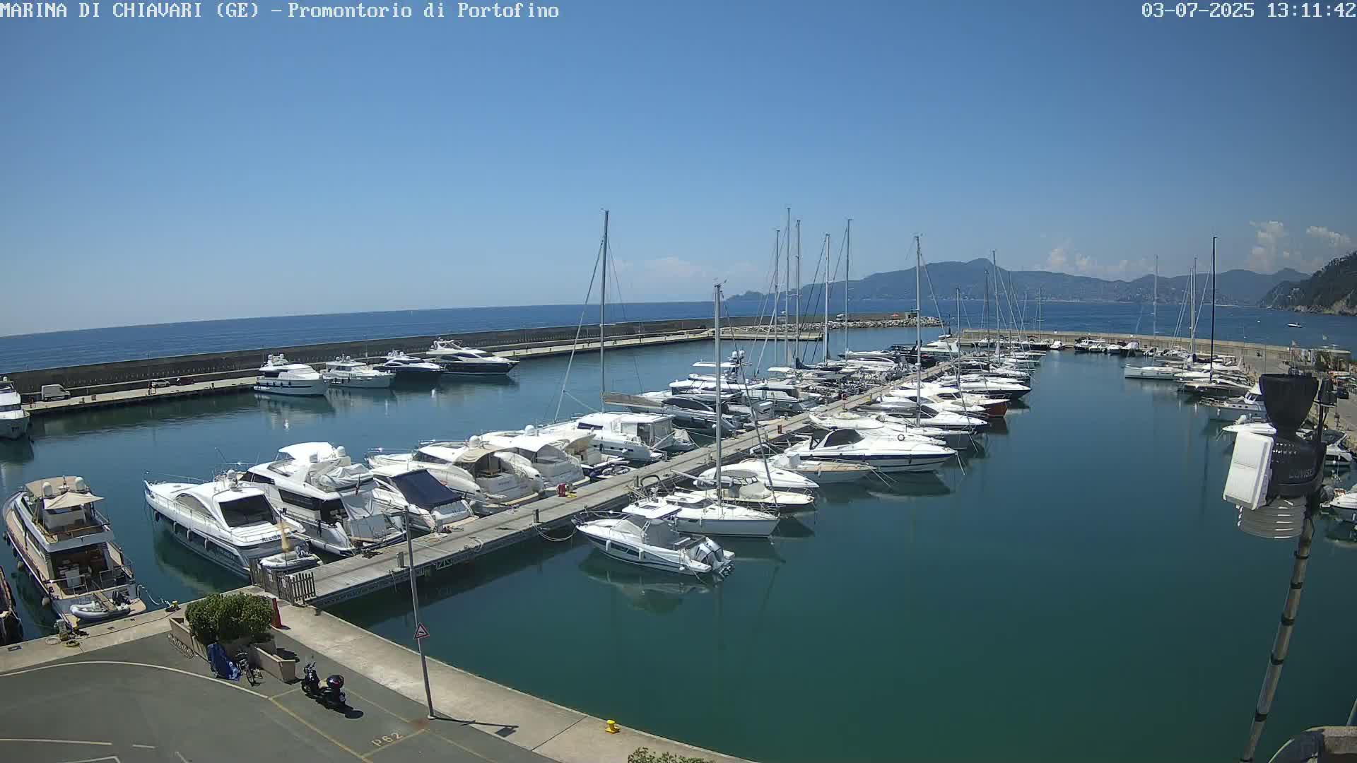 Marina Chiavari , Tigullio Gulf Live Cam - Chiavari, Liguria, Italy