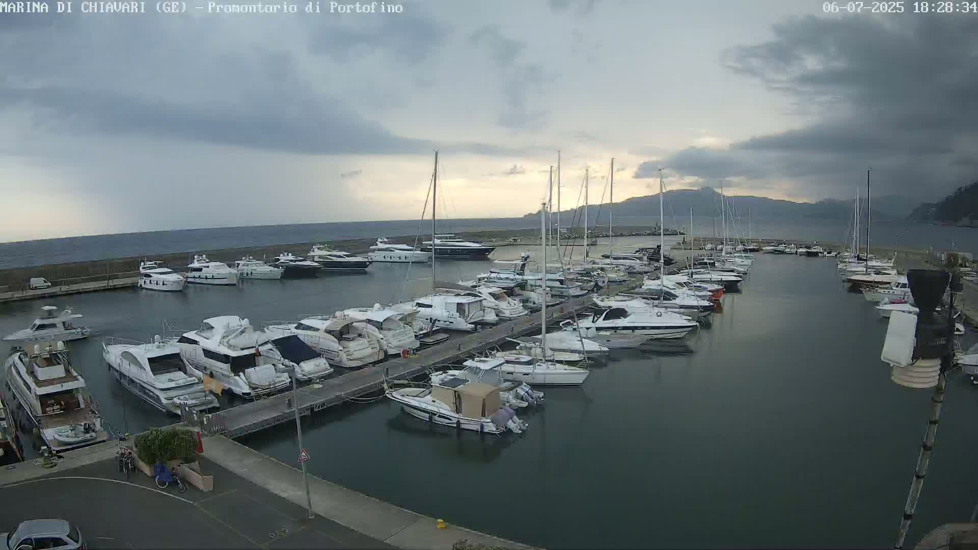 Marina Chiavari , Tigullio Gulf Live Cam - Chiavari, Liguria, Italy