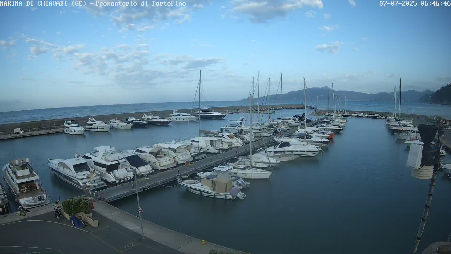 Marina Chiavari , Tigullio Gulf Live Cam - Chiavari, Liguria, Italy