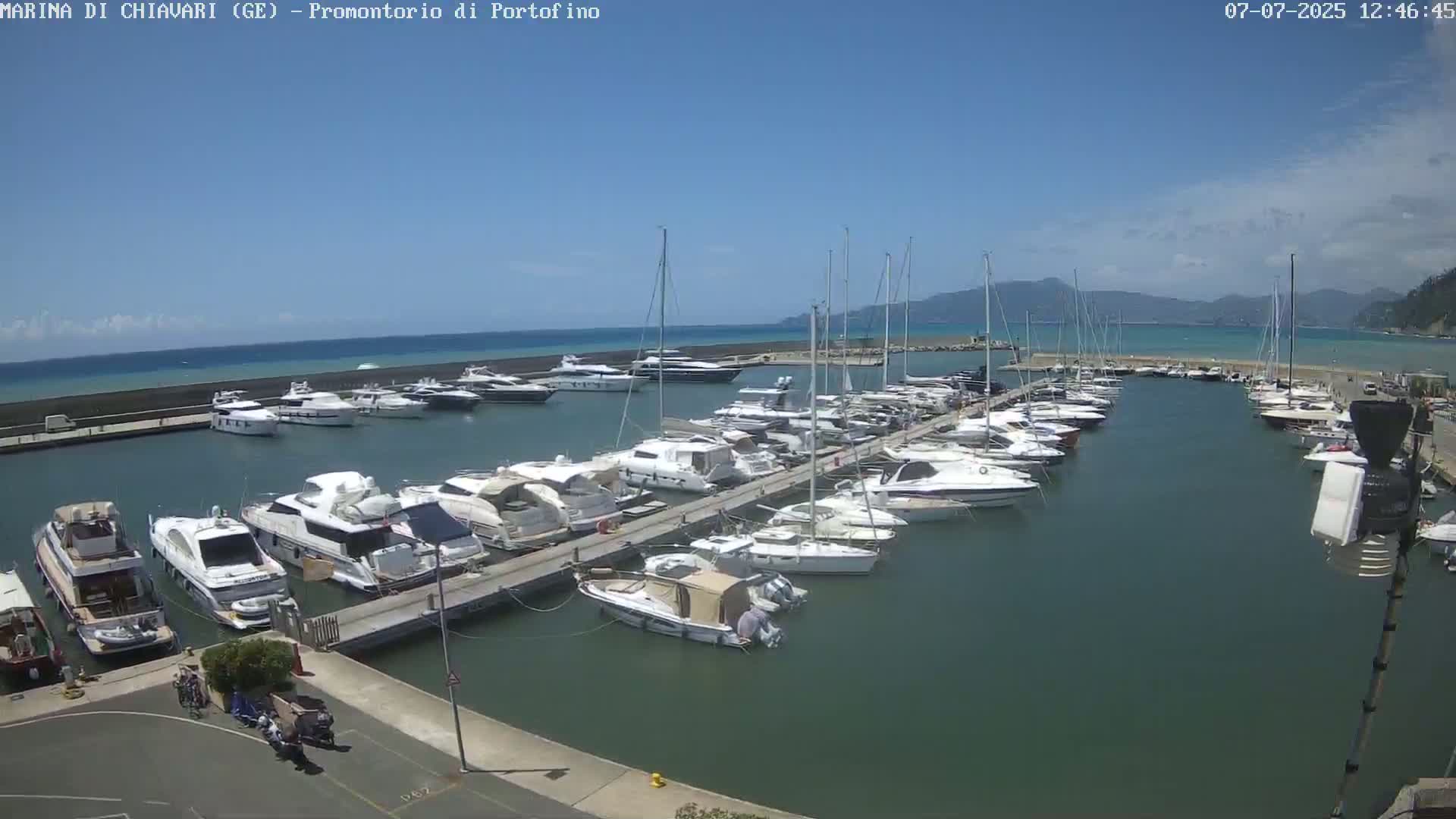 Marina Chiavari , Tigullio Gulf Live Cam - Chiavari, Liguria, Italy