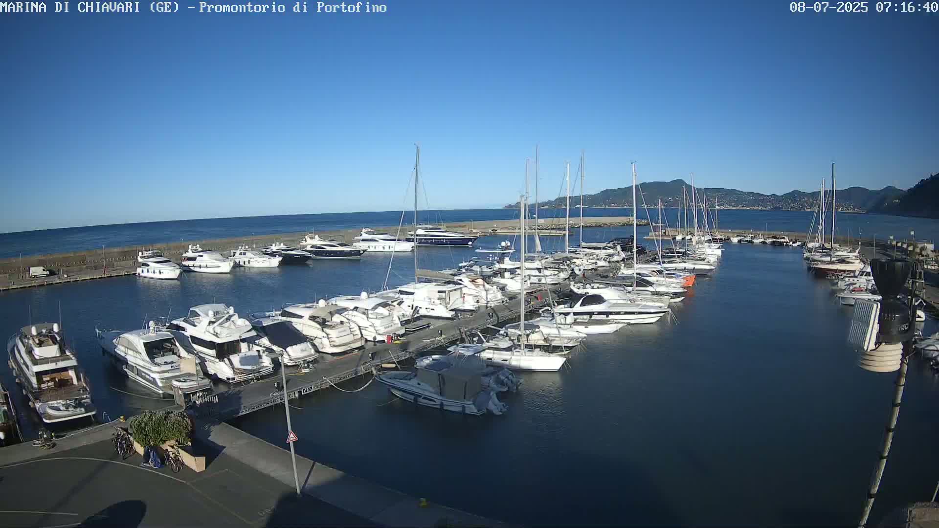 Marina Chiavari , Tigullio Gulf Live Cam - Chiavari, Liguria, Italy