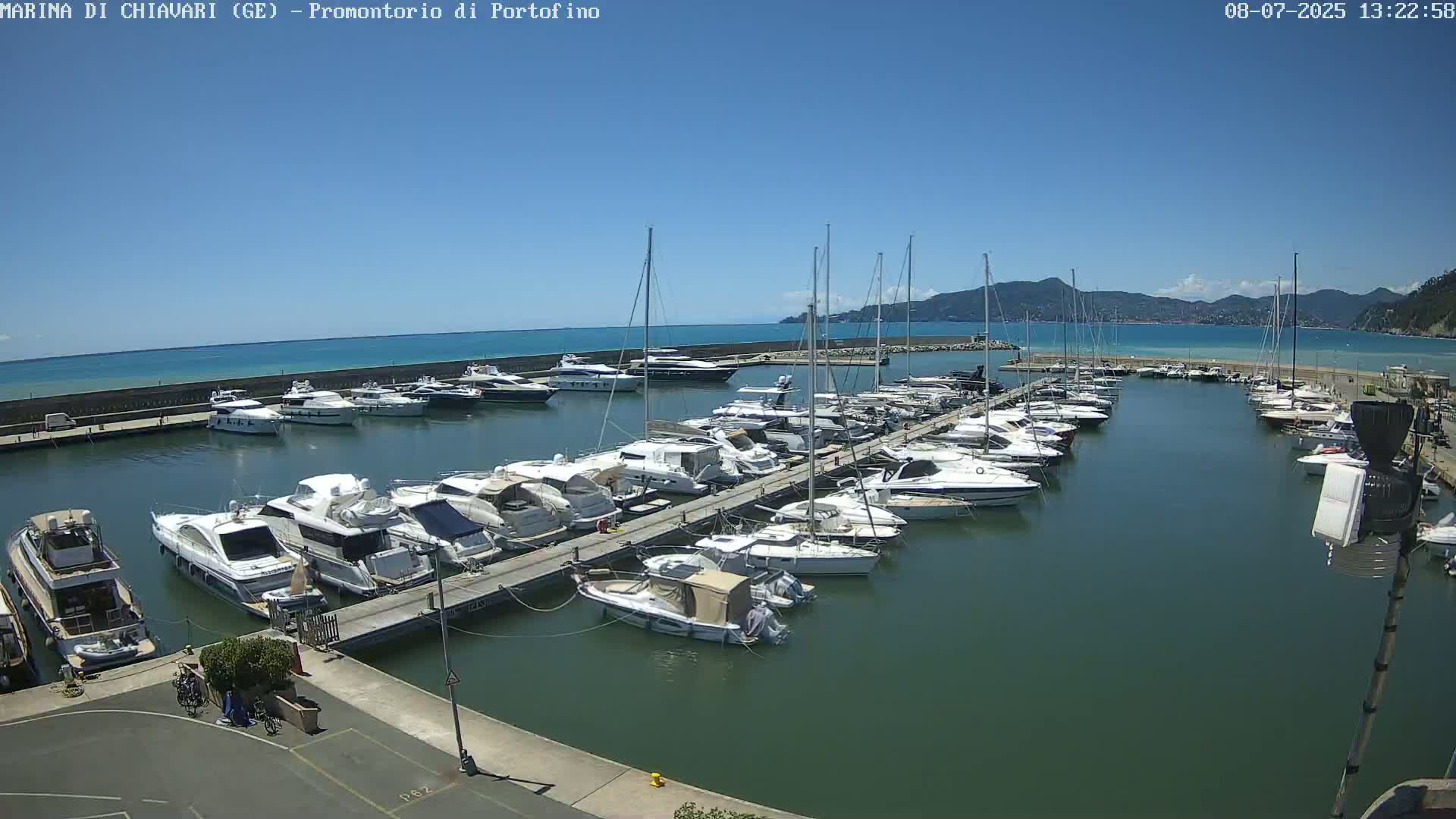 Marina Chiavari , Tigullio Gulf Live Cam - Chiavari, Liguria, Italy