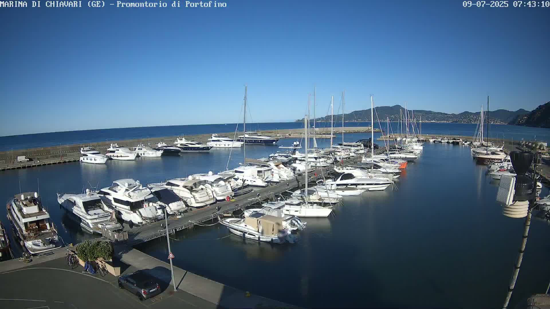 Marina Chiavari , Tigullio Gulf Live Cam - Chiavari, Liguria, Italy