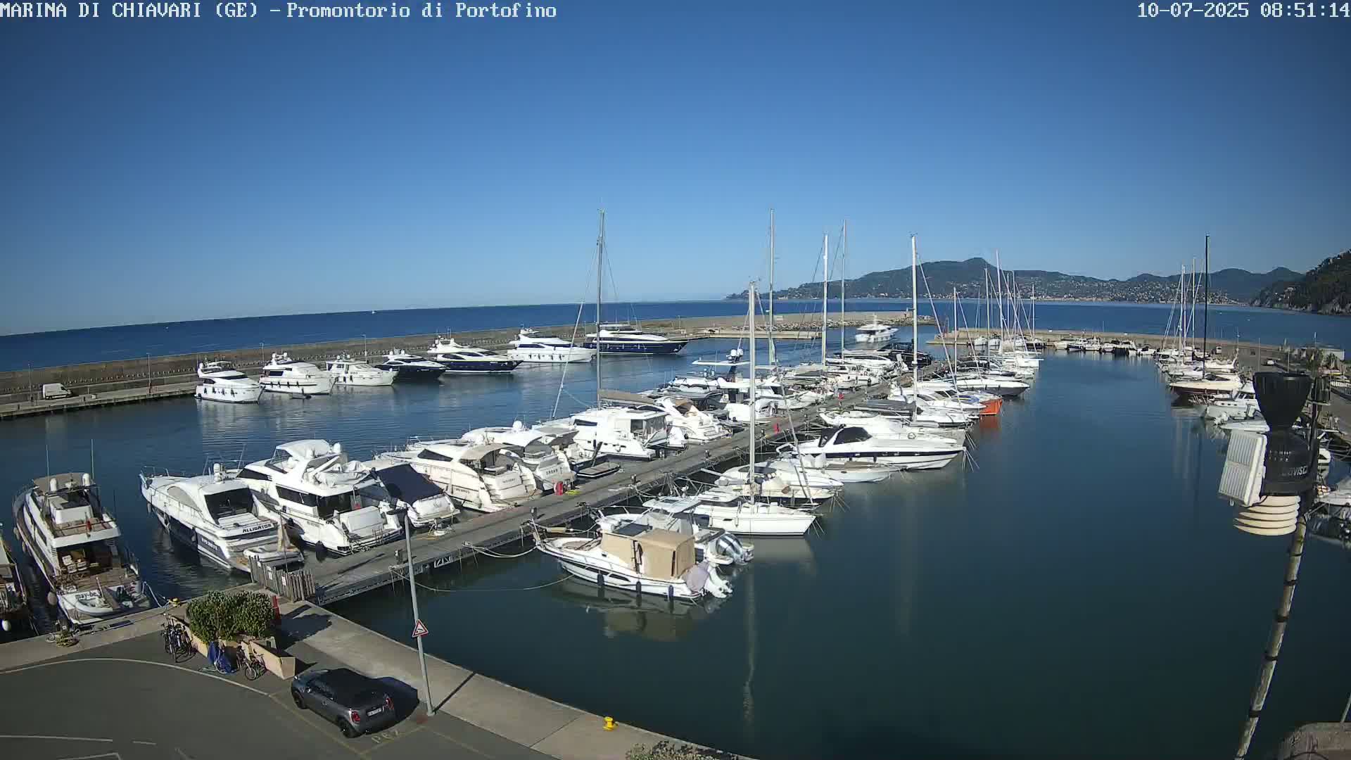 Marina Chiavari , Tigullio Gulf Live Cam - Chiavari, Liguria, Italy