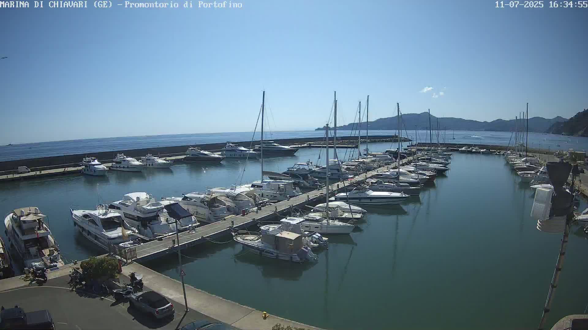 Marina Chiavari , Tigullio Gulf Live Cam - Chiavari, Liguria, Italy