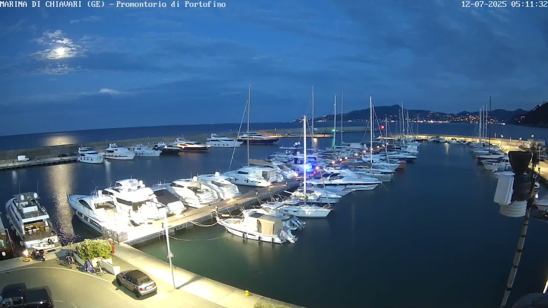 Marina Chiavari , Tigullio Gulf Live Cam - Chiavari, Liguria, Italy