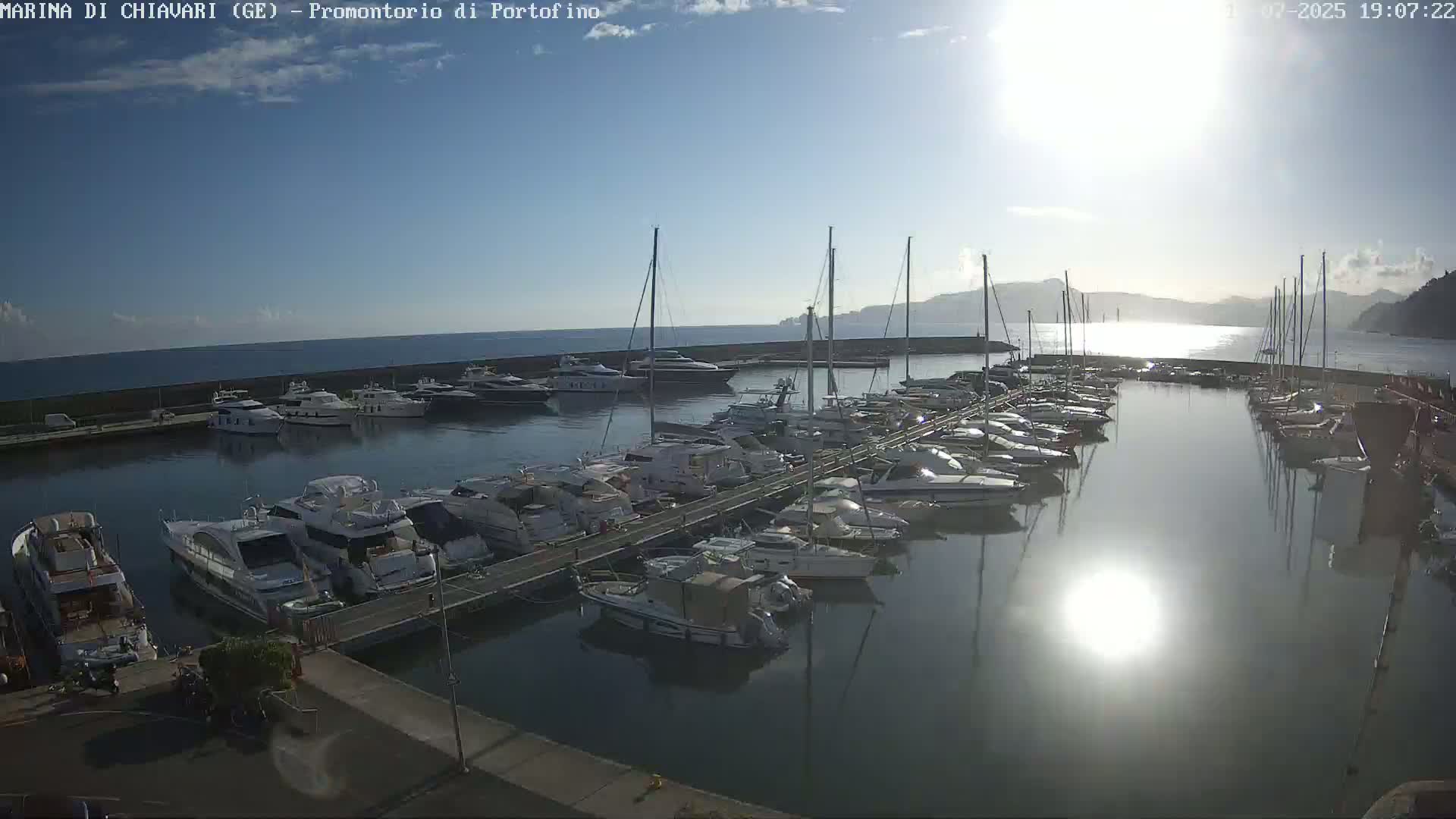 Marina Chiavari , Tigullio Gulf Live Cam - Chiavari, Liguria, Italy