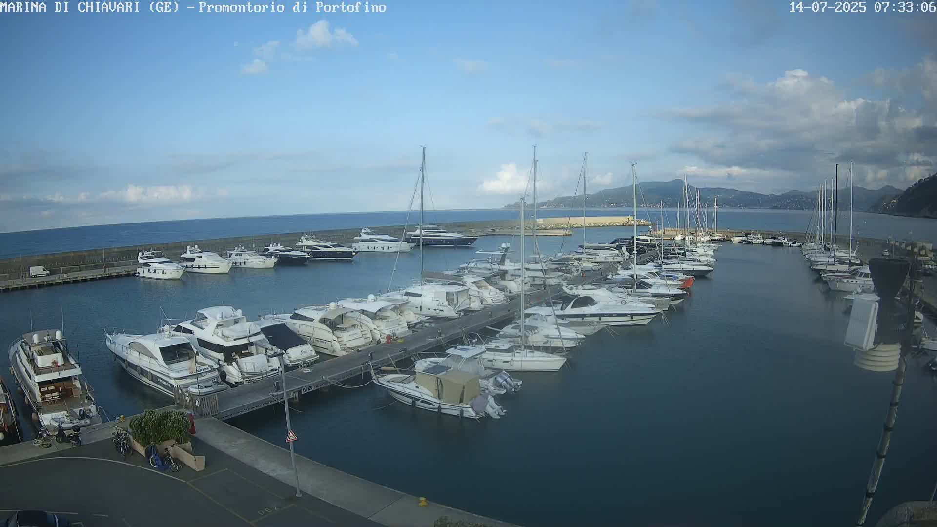 Marina Chiavari , Tigullio Gulf Live Cam - Chiavari, Liguria, Italy