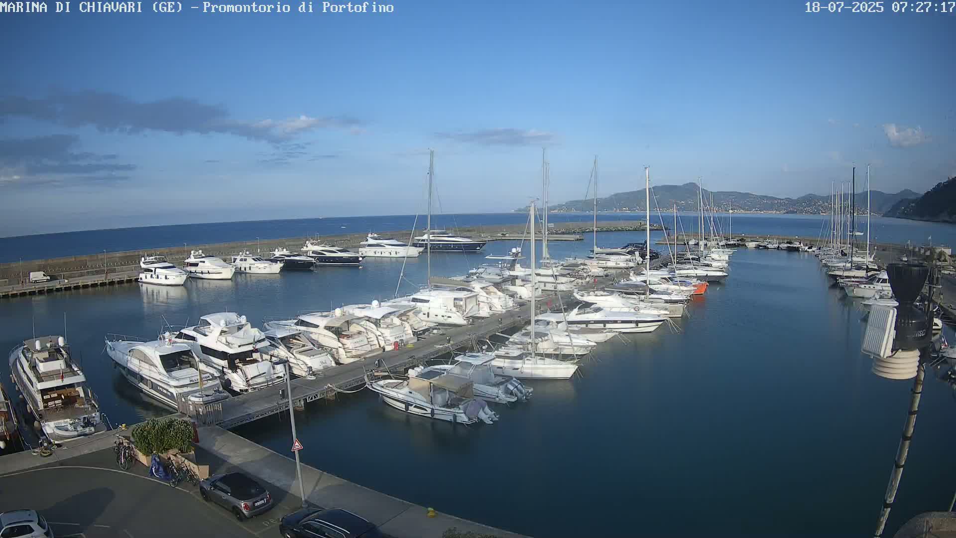 Marina Chiavari , Tigullio Gulf Live Cam - Chiavari, Liguria, Italy