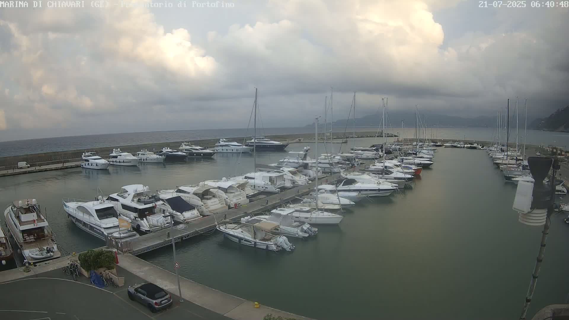 Marina Chiavari , Tigullio Gulf Live Cam - Chiavari, Liguria, Italy
