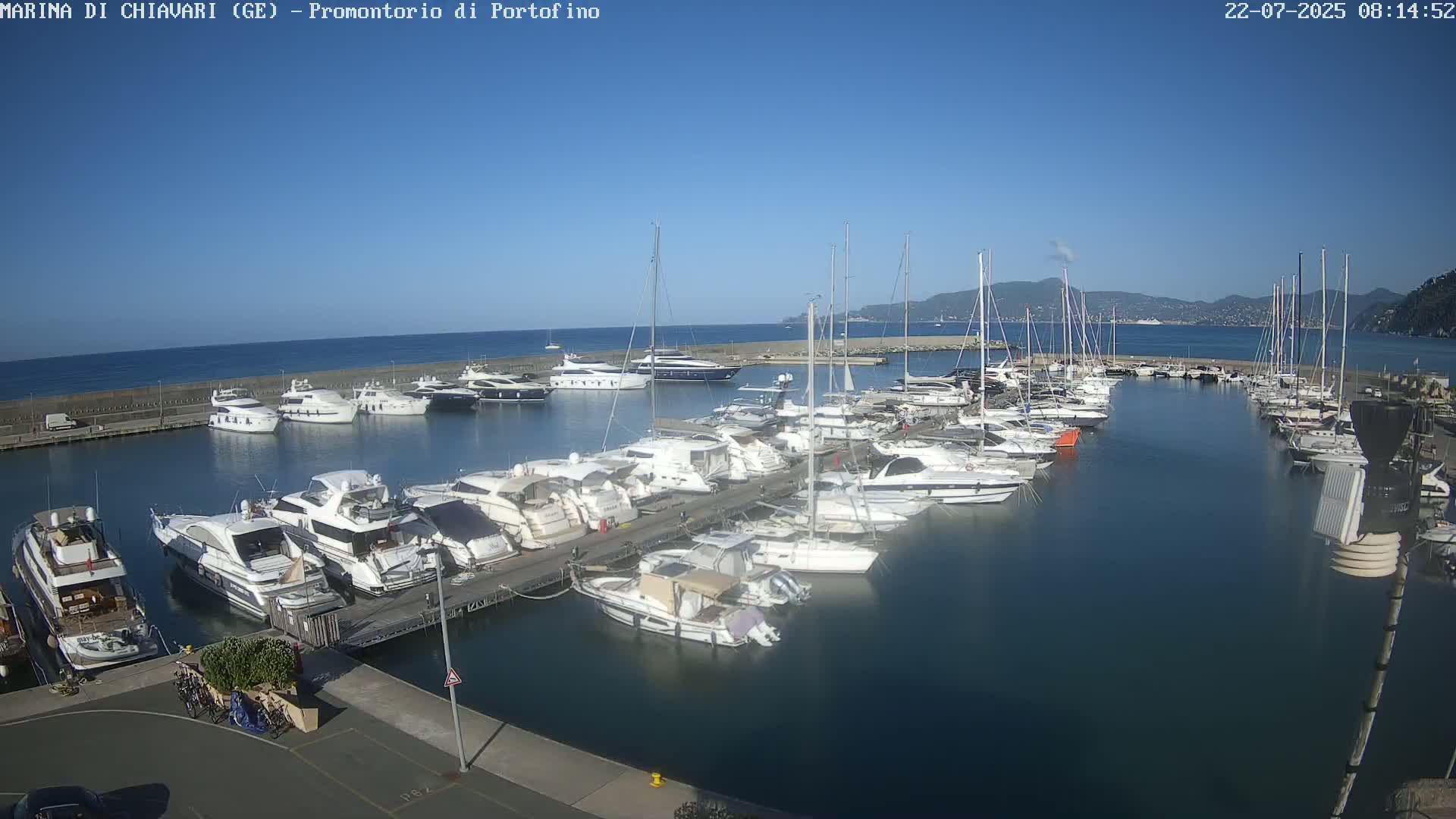Marina Chiavari , Tigullio Gulf Live Cam - Chiavari, Liguria, Italy