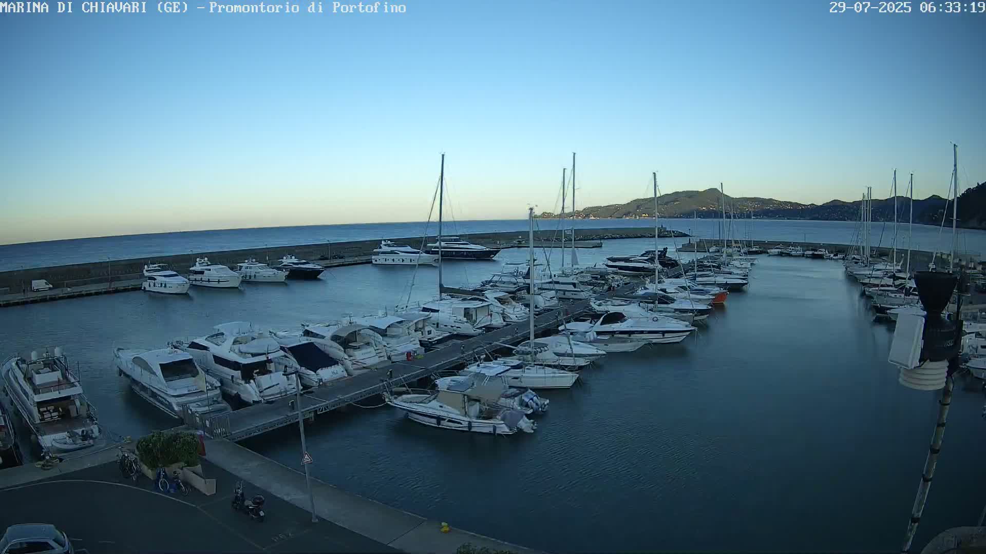Marina Chiavari , Tigullio Gulf Live Cam - Chiavari, Liguria, Italy