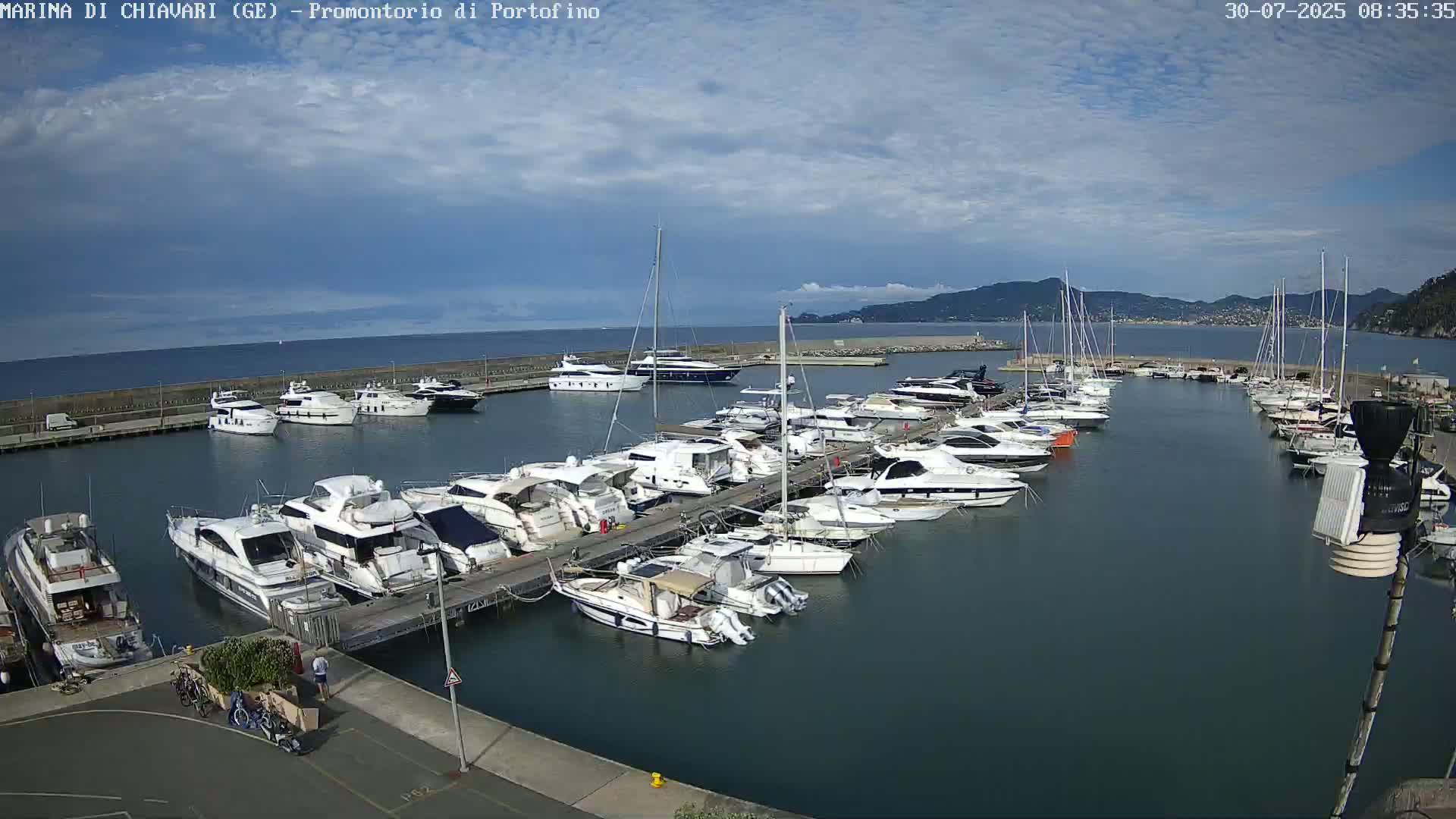 Marina Chiavari , Tigullio Gulf Live Cam - Chiavari, Liguria, Italy