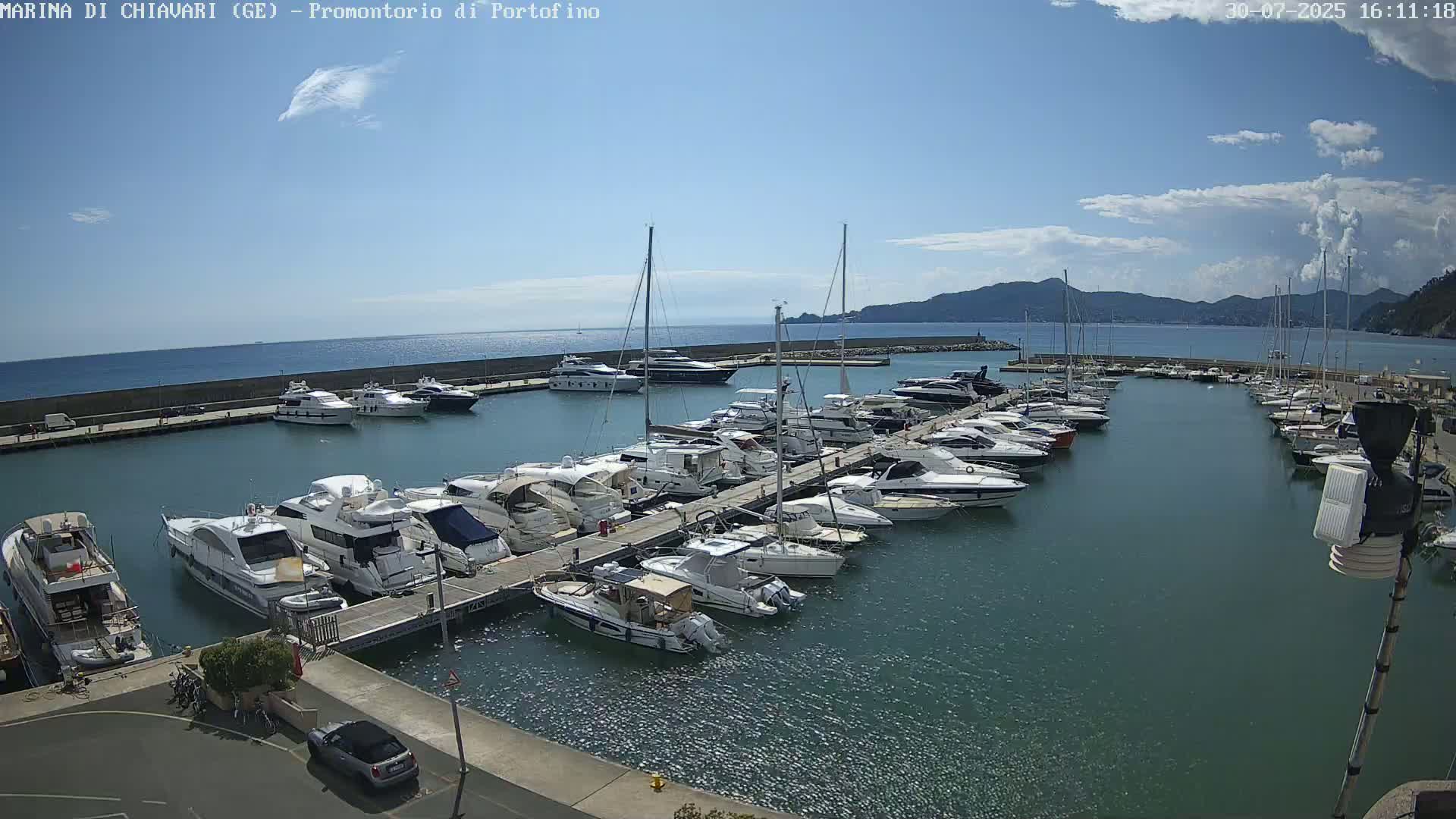 Marina Chiavari , Tigullio Gulf Live Cam - Chiavari, Liguria, Italy