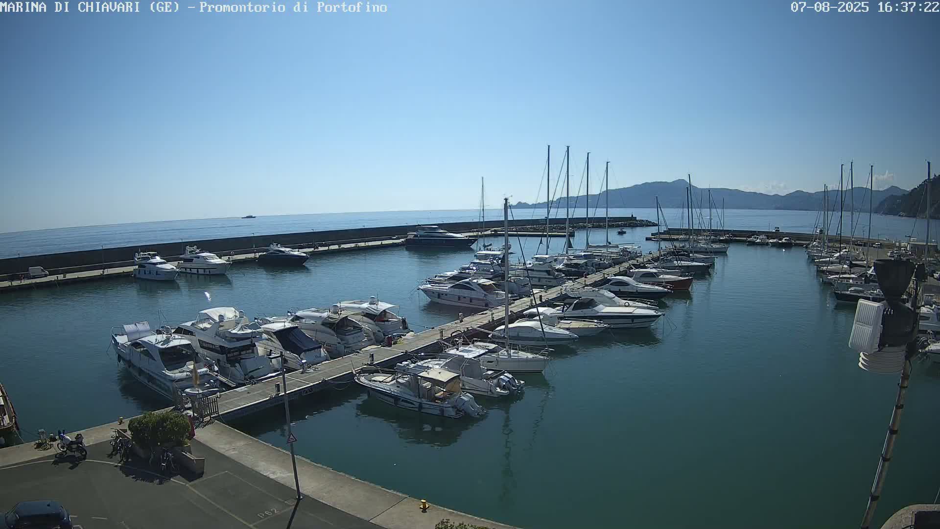 Marina Chiavari , Tigullio Gulf Live Cam - Chiavari, Liguria, Italy