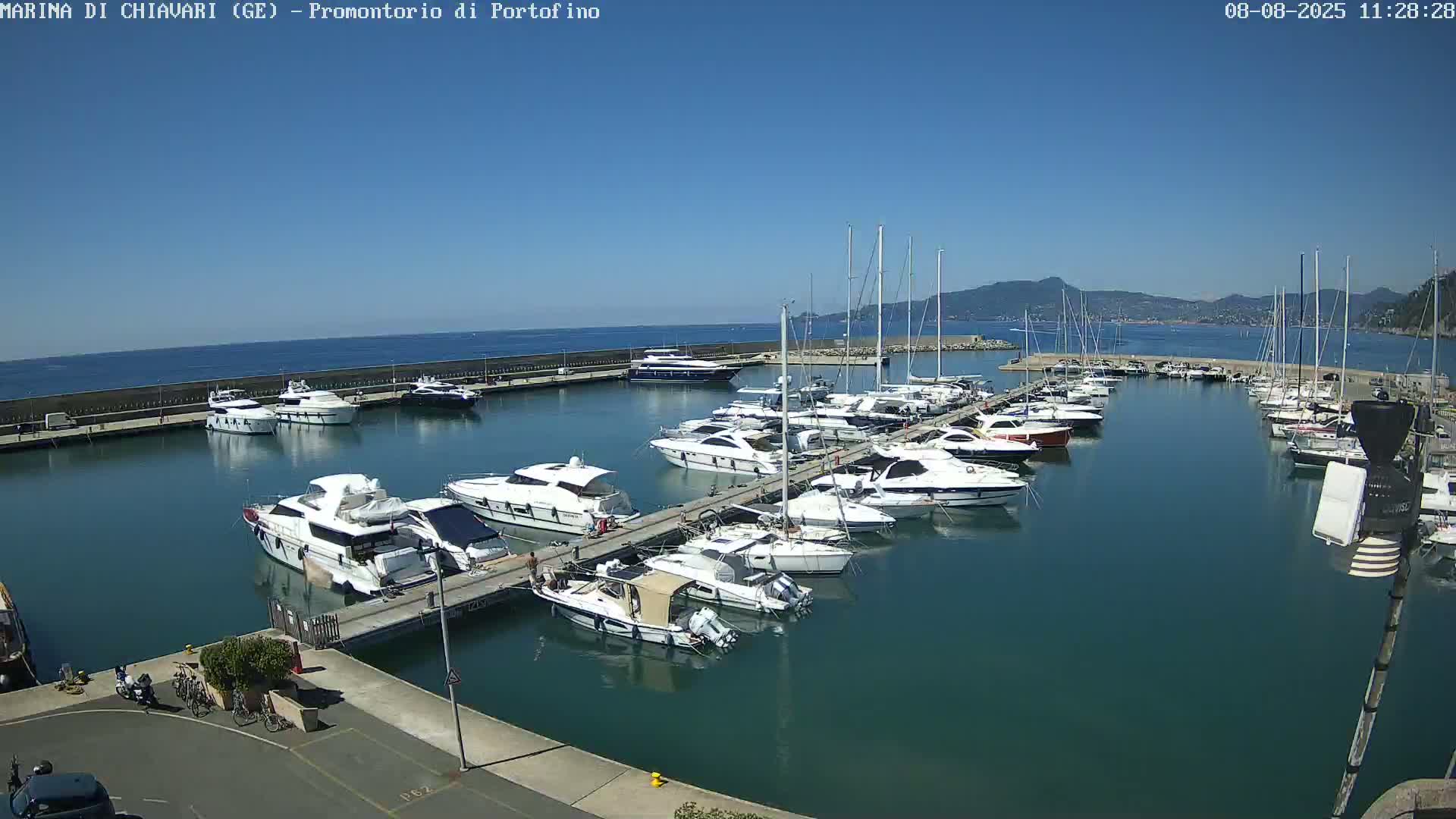 Marina Chiavari , Tigullio Gulf Live Cam - Chiavari, Liguria, Italy