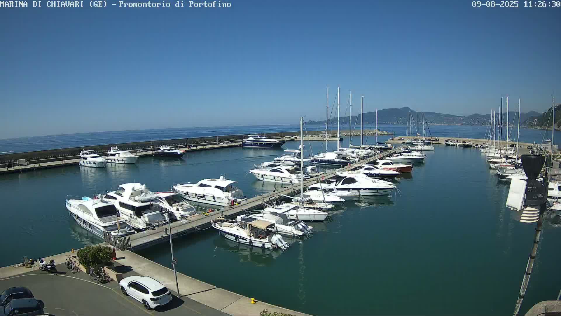 Marina Chiavari , Tigullio Gulf Live Cam - Chiavari, Liguria, Italy