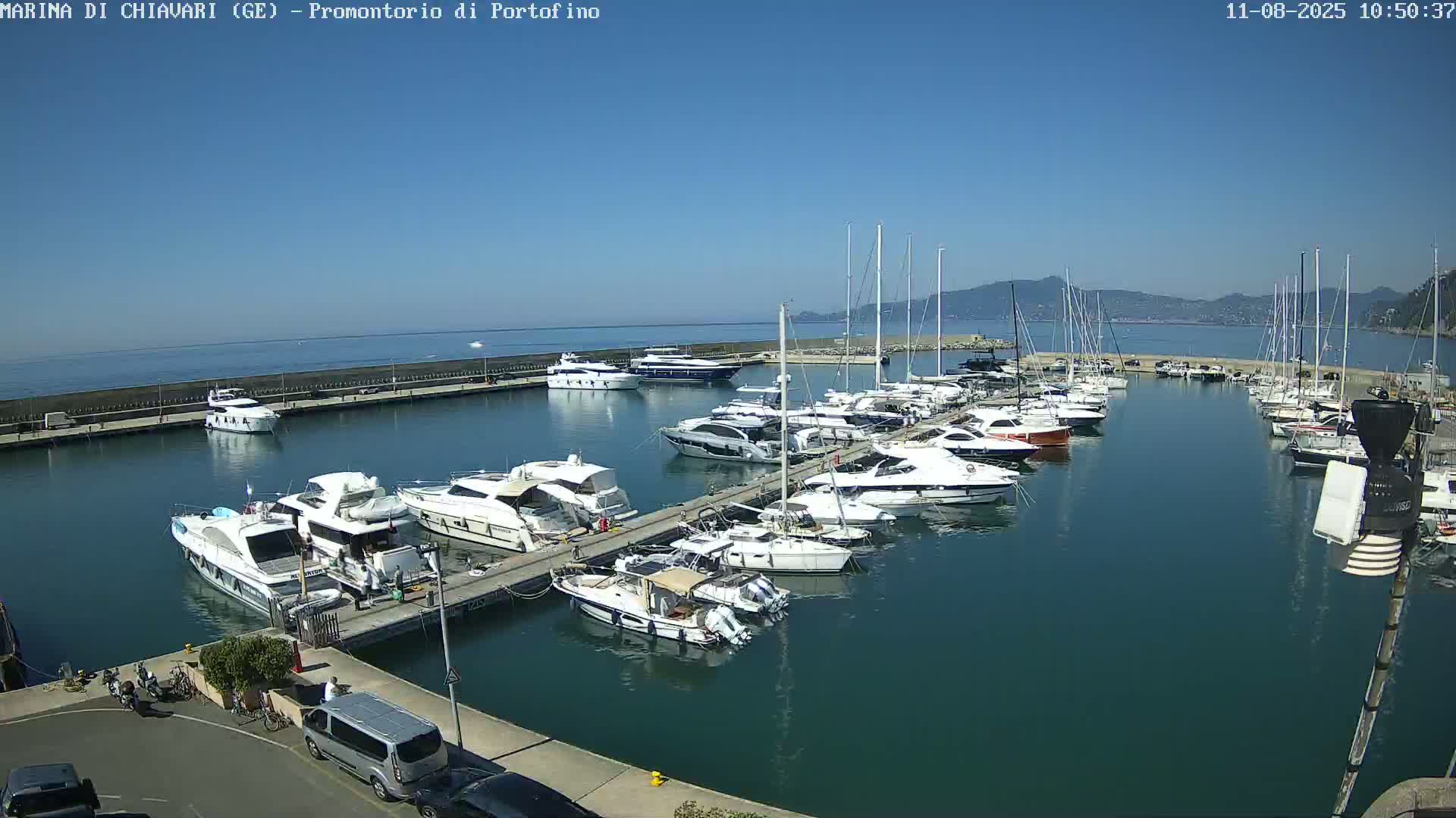 Marina Chiavari , Tigullio Gulf Live Cam - Chiavari, Liguria, Italy