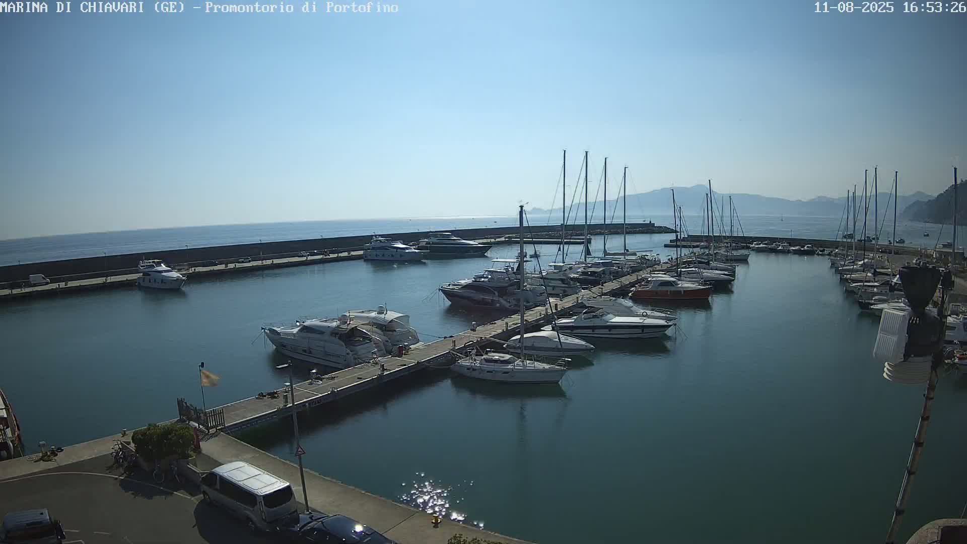 Marina Chiavari , Tigullio Gulf Live Cam - Chiavari, Liguria, Italy