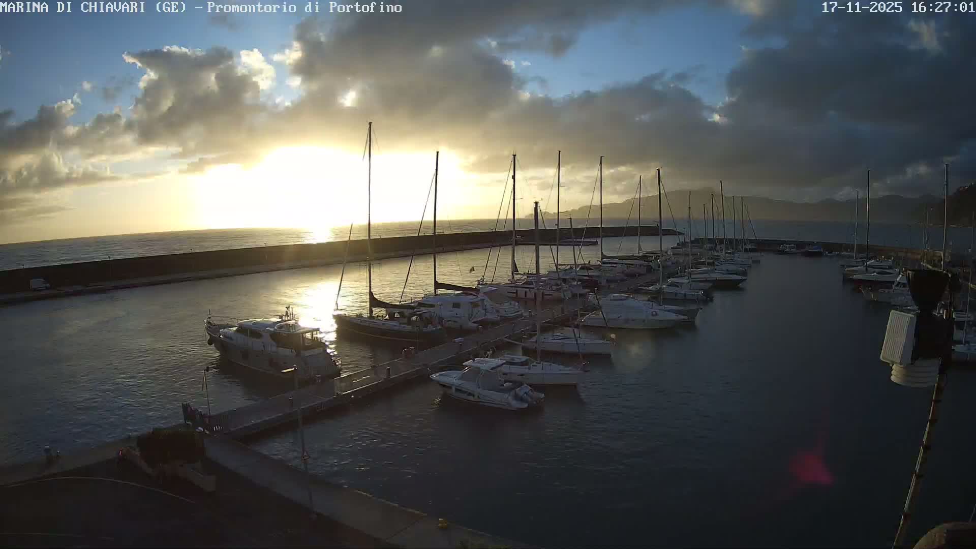 Marina Chiavari , Tigullio Gulf Live Cam - Chiavari, Liguria, Italy