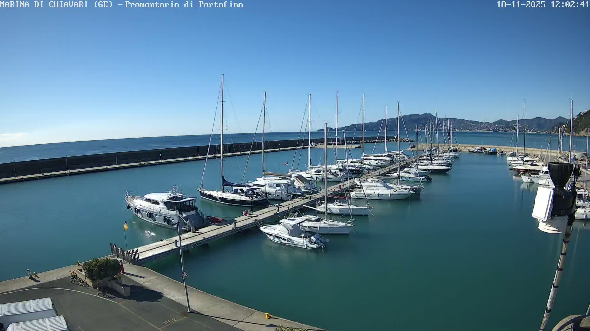 Marina Chiavari , Tigullio Gulf Live Cam - Chiavari, Liguria, Italy