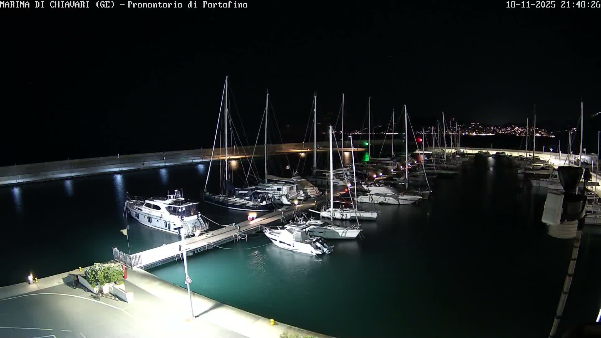 Marina Chiavari , Tigullio Gulf Live Cam - Chiavari, Liguria, Italy