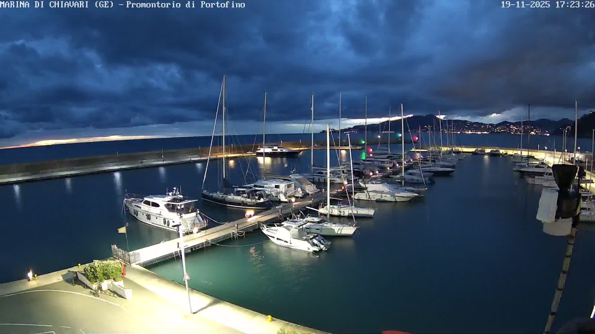 Marina Chiavari , Tigullio Gulf Live Cam - Chiavari, Liguria, Italy